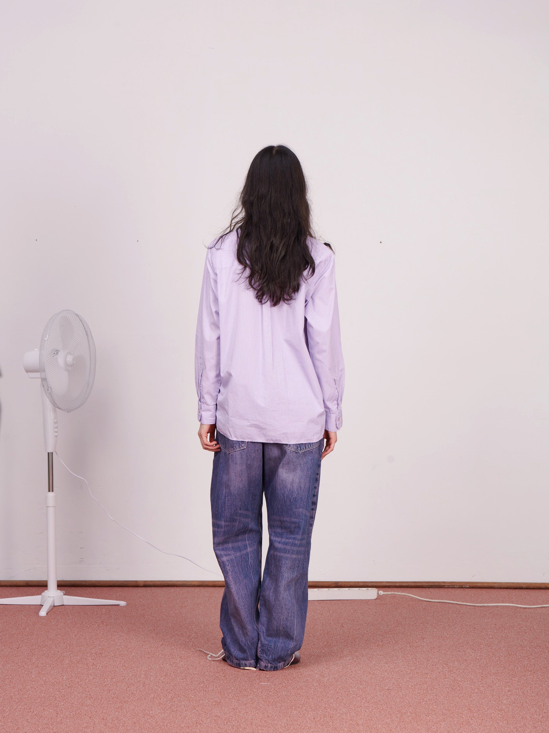 CF.23.15.03.03 WOBBLY JEANS washed denim blue/pink overdye