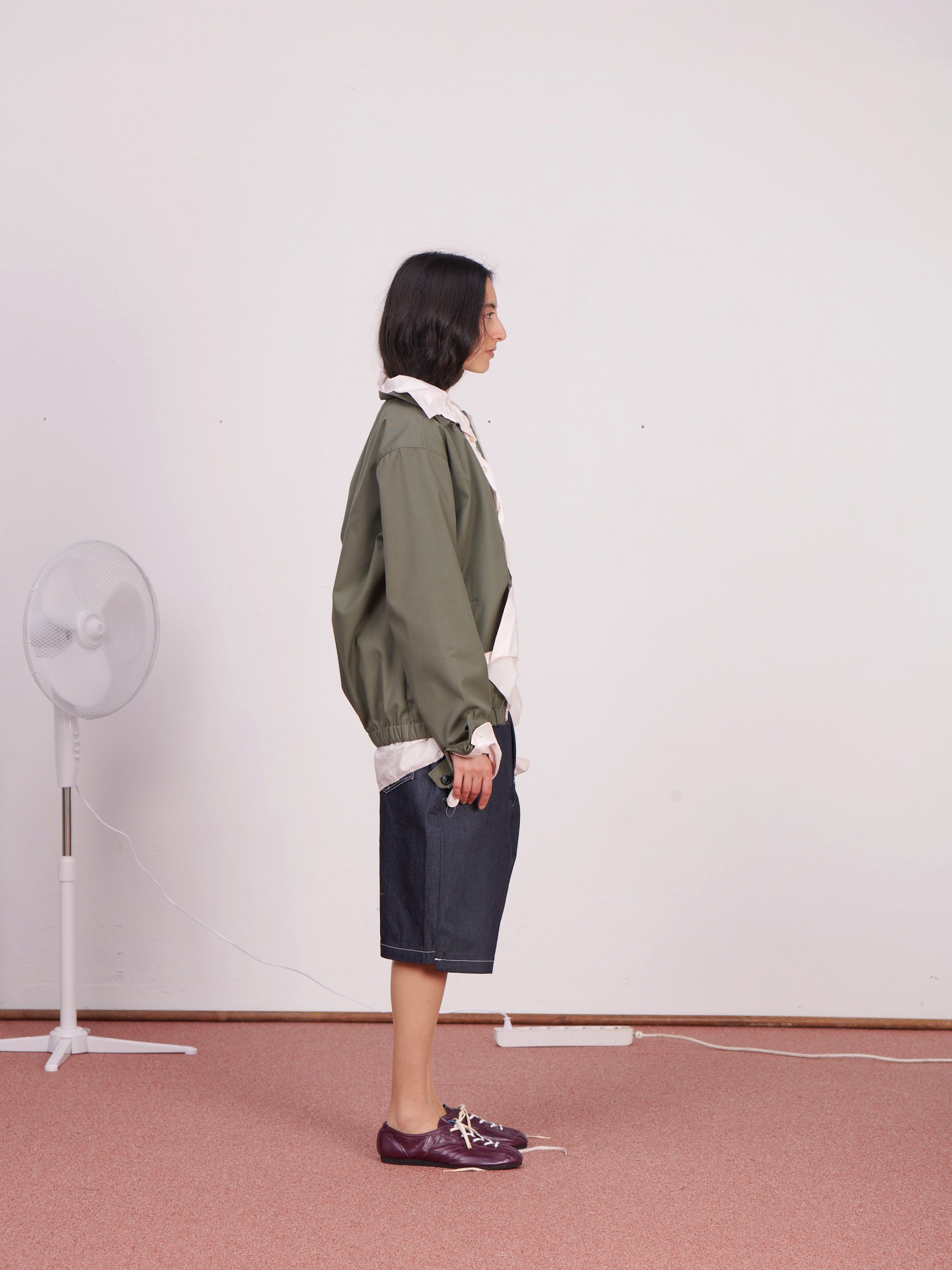 CF.23.RESEARCH.17.06 TORNADO LAYERED SHIRT/JACKET seethrough shirting light pink/green