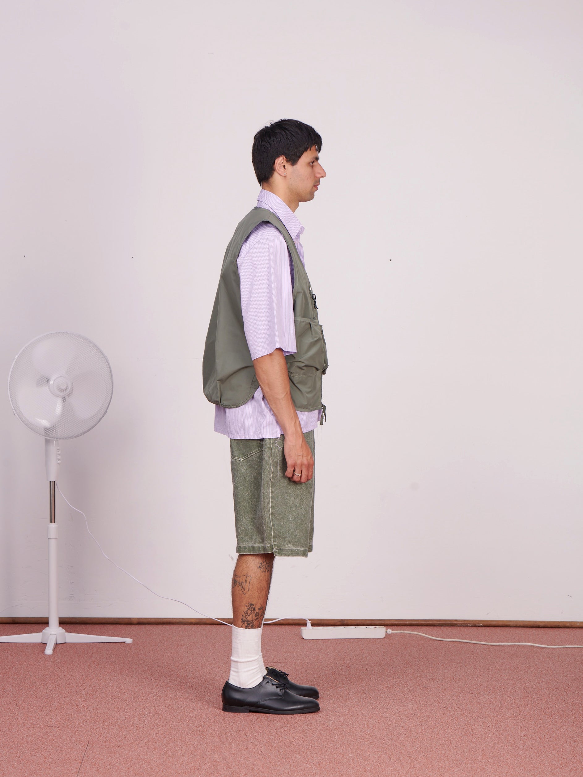 CF.23.05.05.01 PURSE VEST technical dark sage