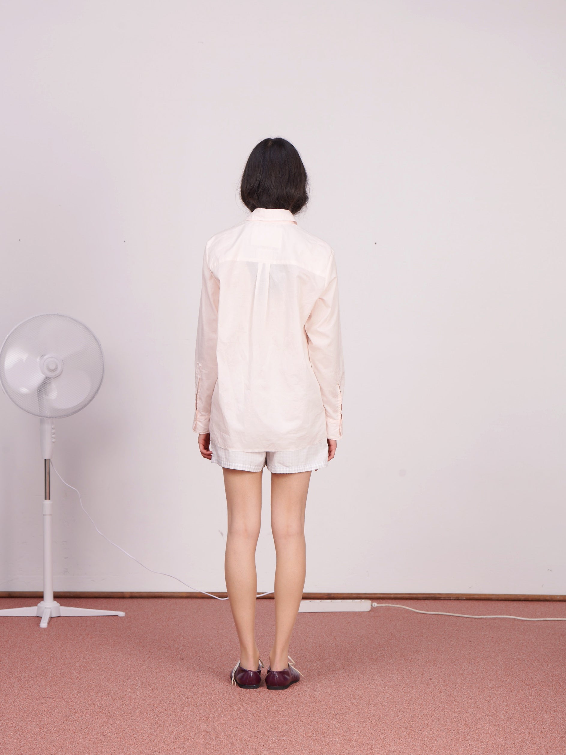 CF.23.04.03.03 LS - NORMAL SHIRT see through shirting light pink