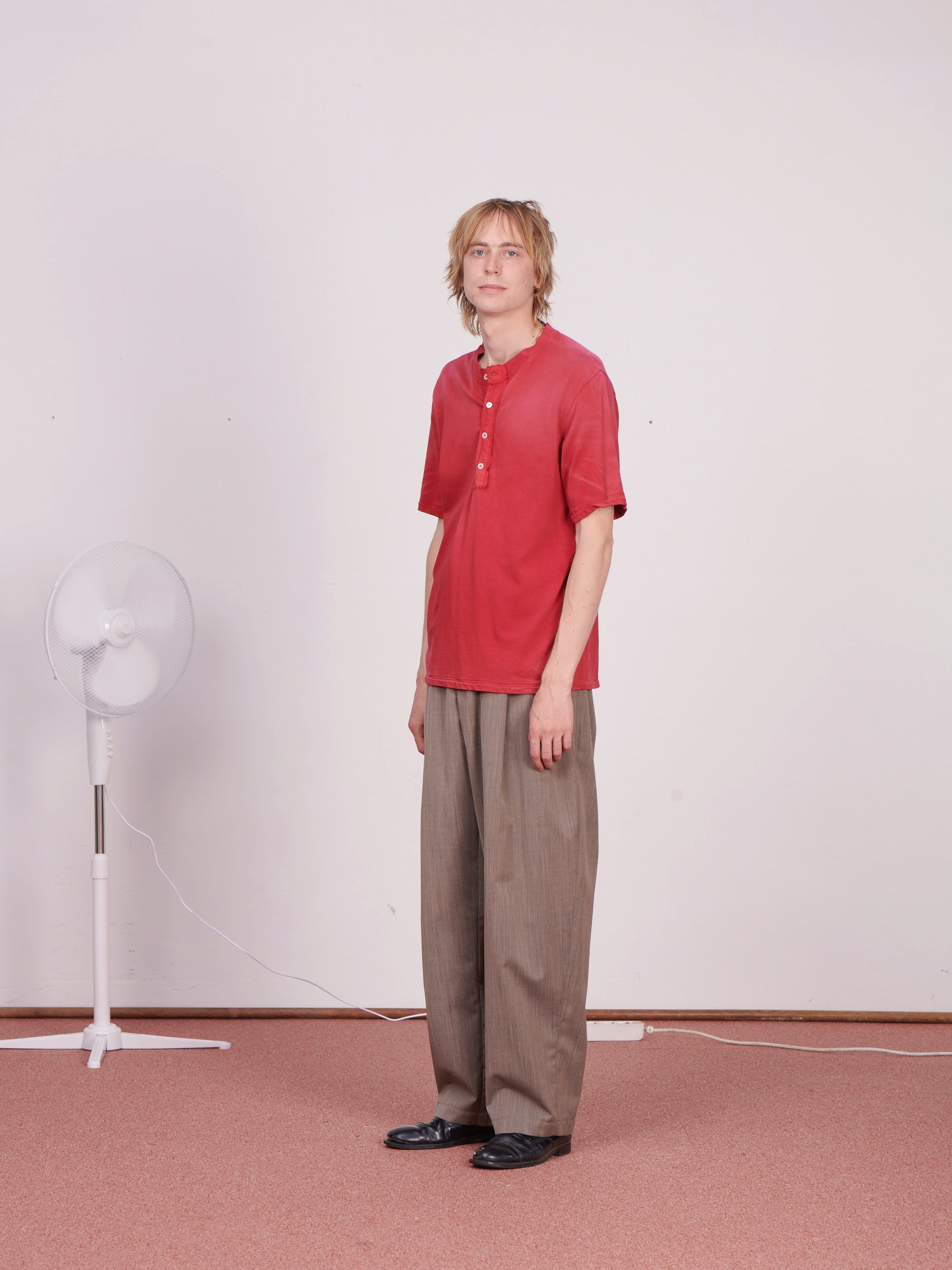 CF.23.06.03.01 SUIT PANTS tropical wool brown melange