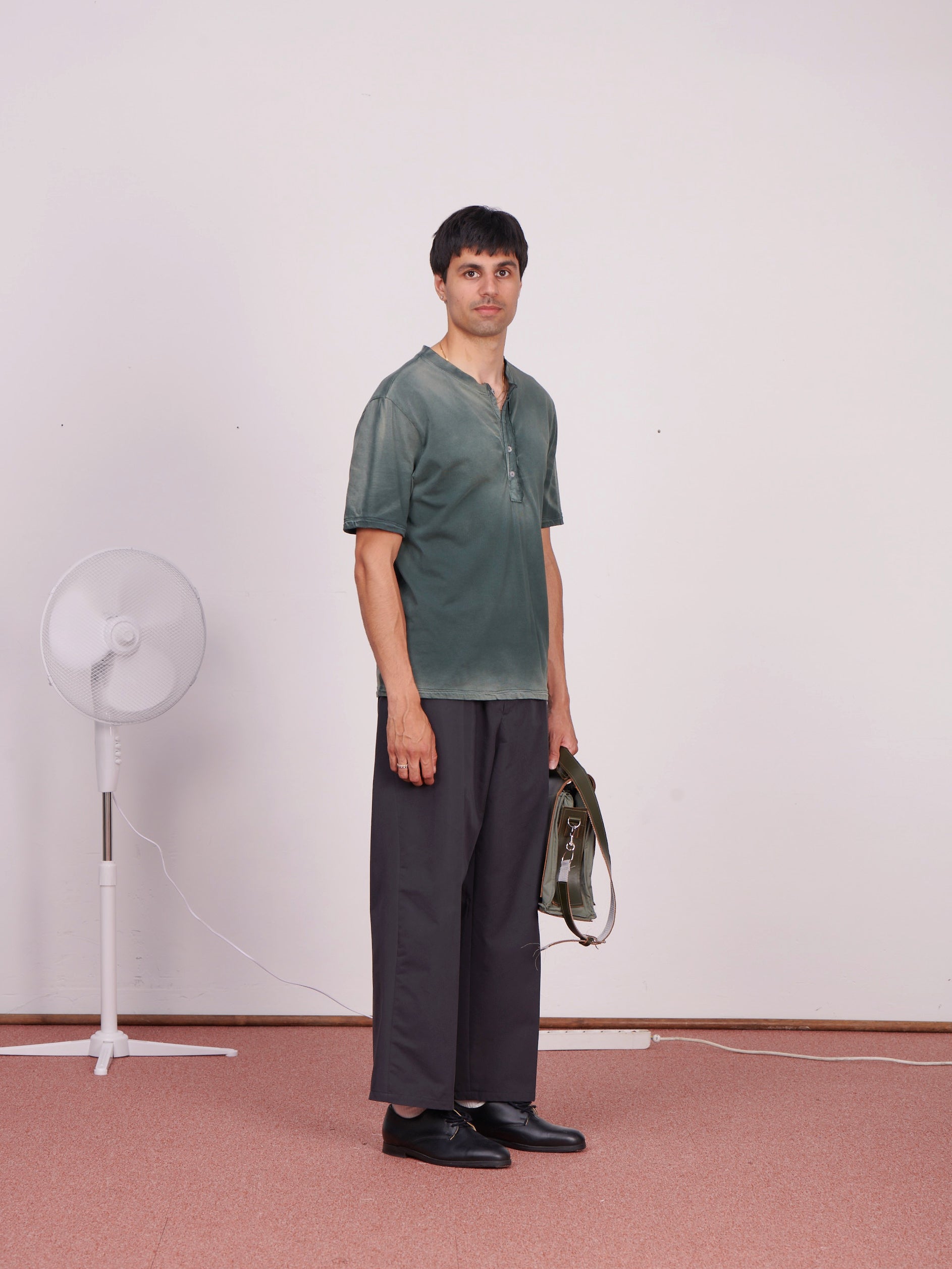 CF.23.06.01.01 FAMILY PANTS mackintosch twill faded black