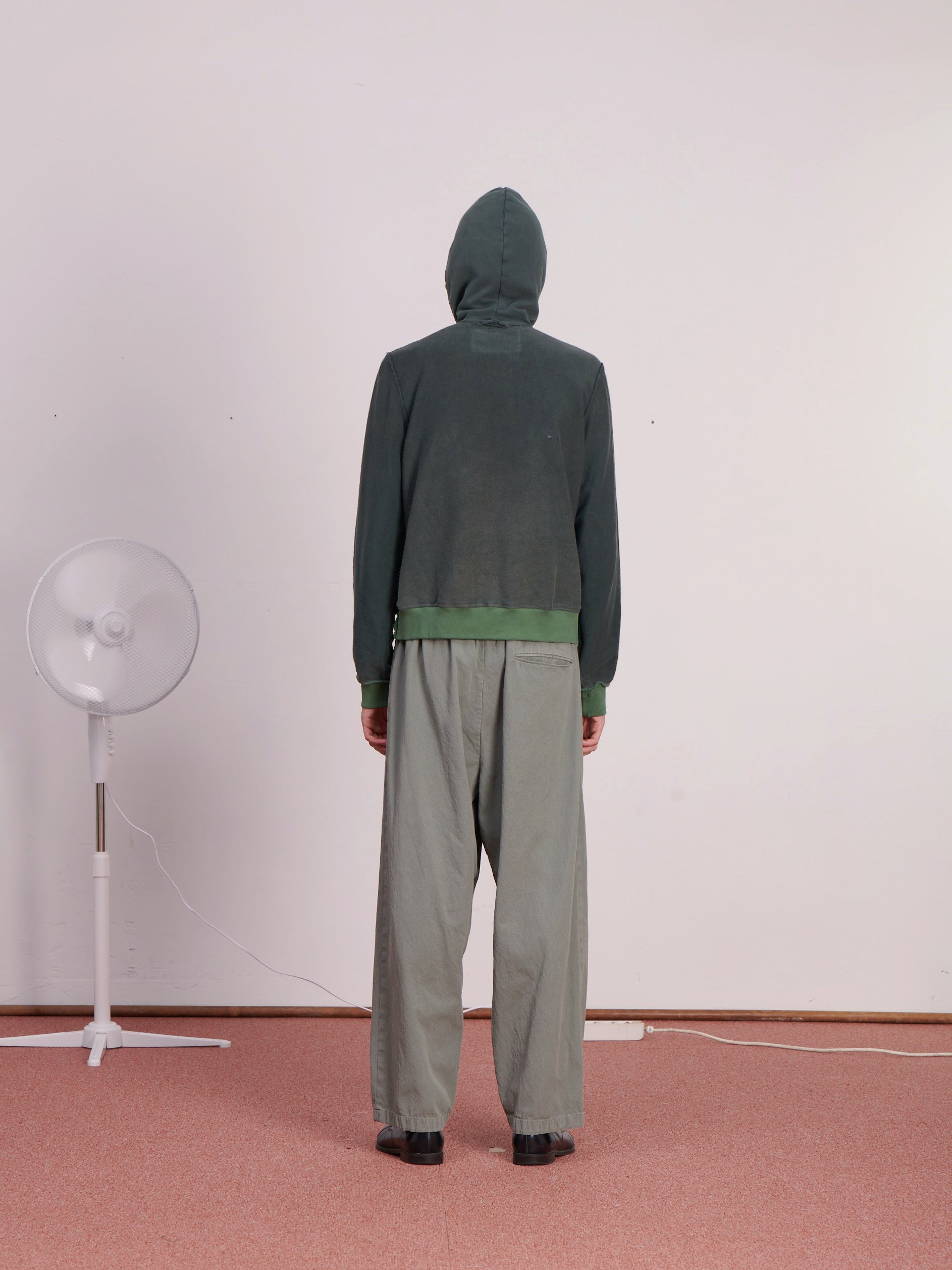 CF.23.06.02.02 SIMPLE PANTS washed twill vintage green