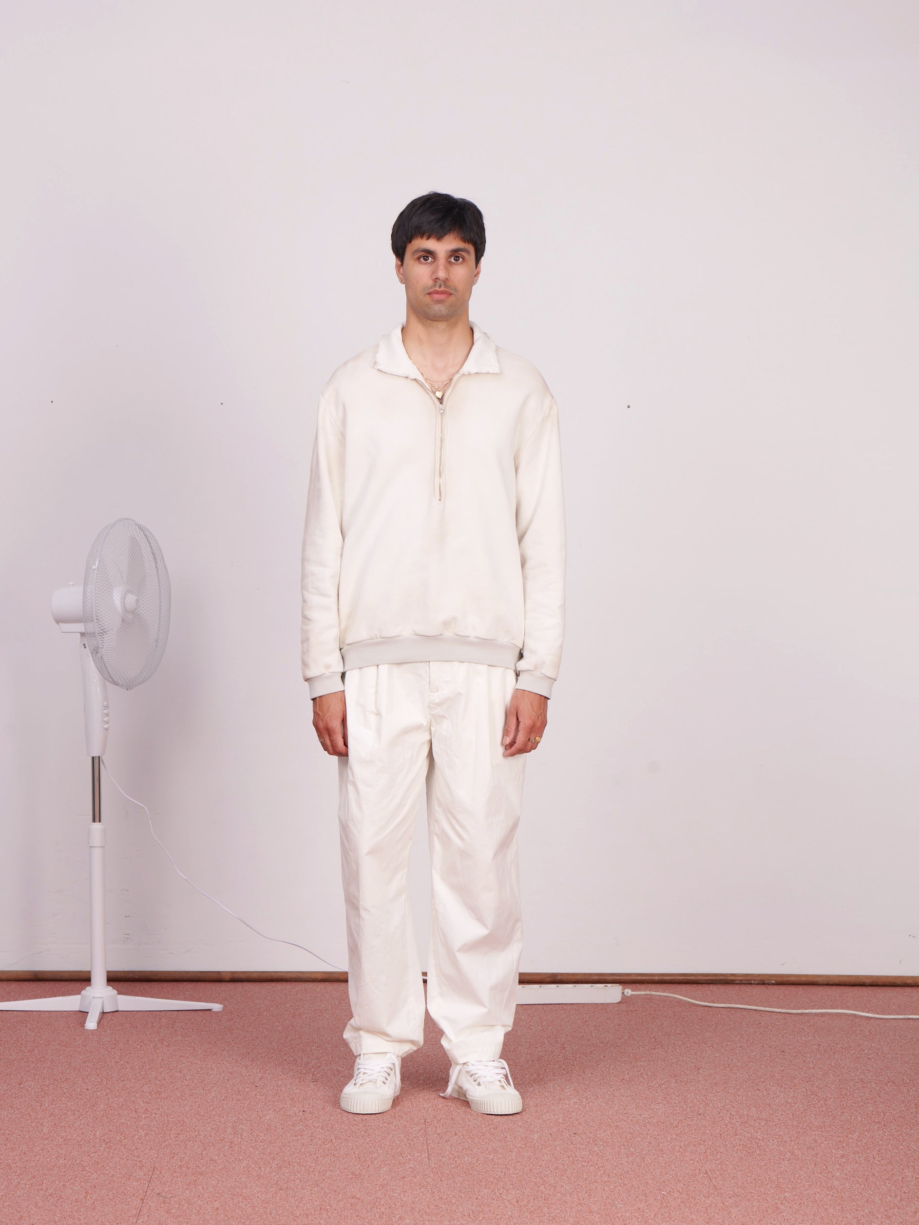 CF.23.06.03.03 SUIT PANTS light canvas optical white