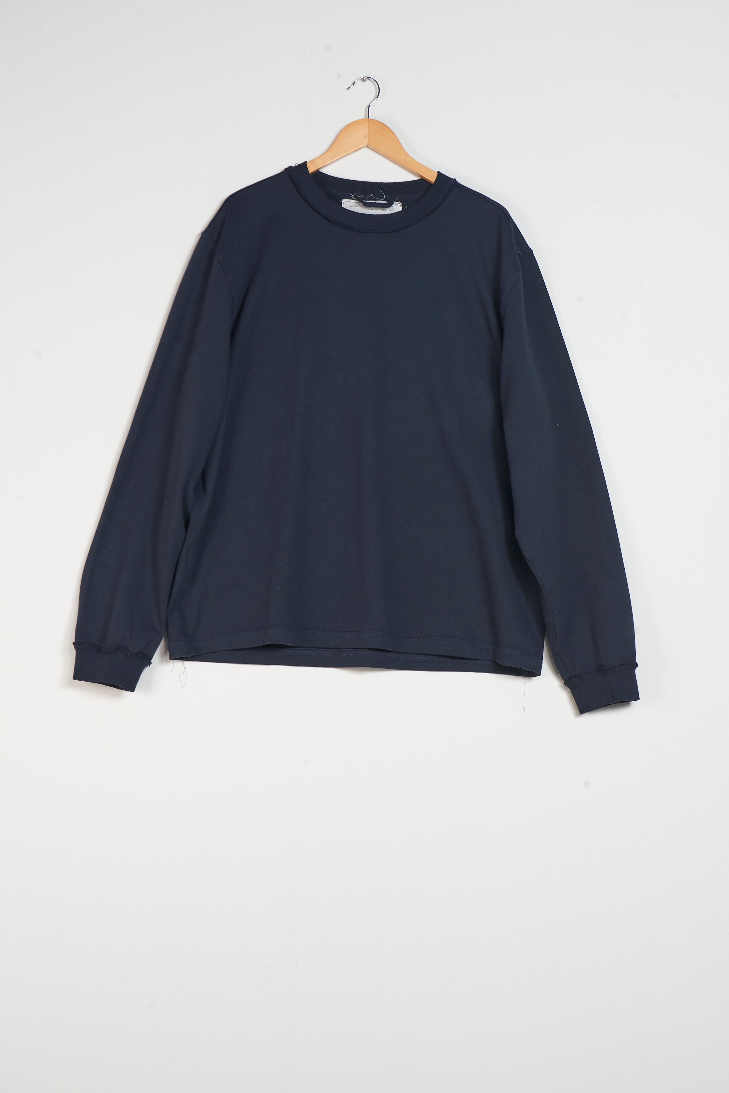 CF.20.01.02.01 BIG TEE LS NAVY – Camiel Fortgens