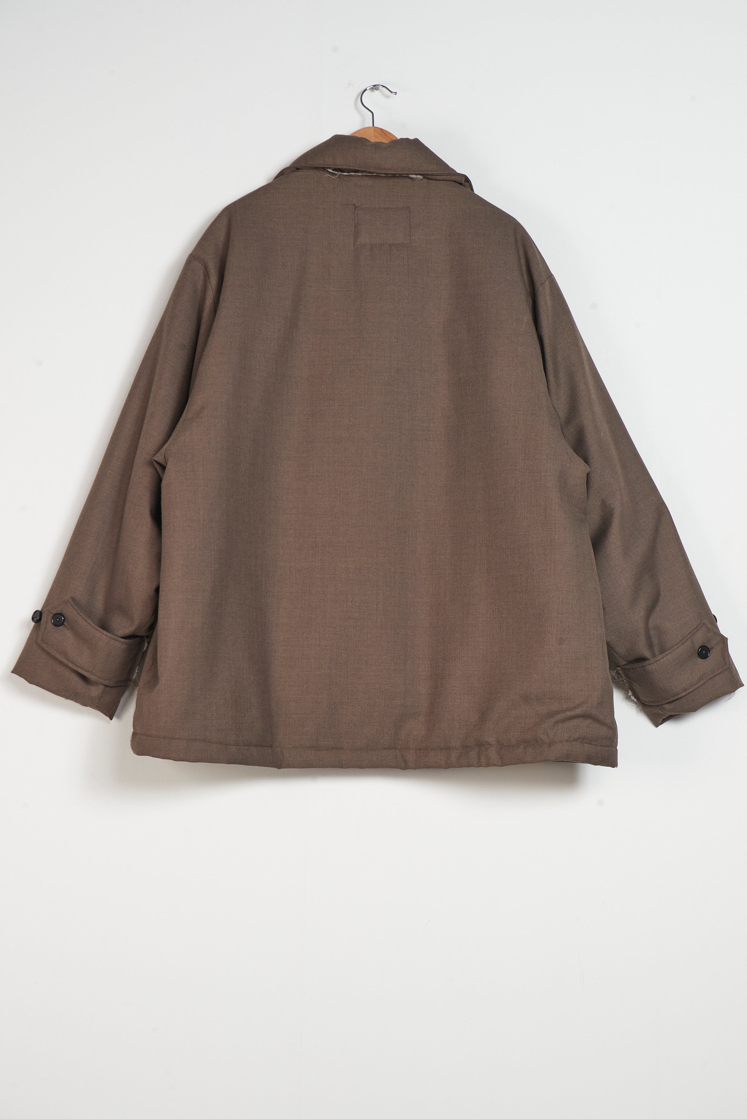 CF.20.10.03.01 PADDED PEACOAT MACK brown