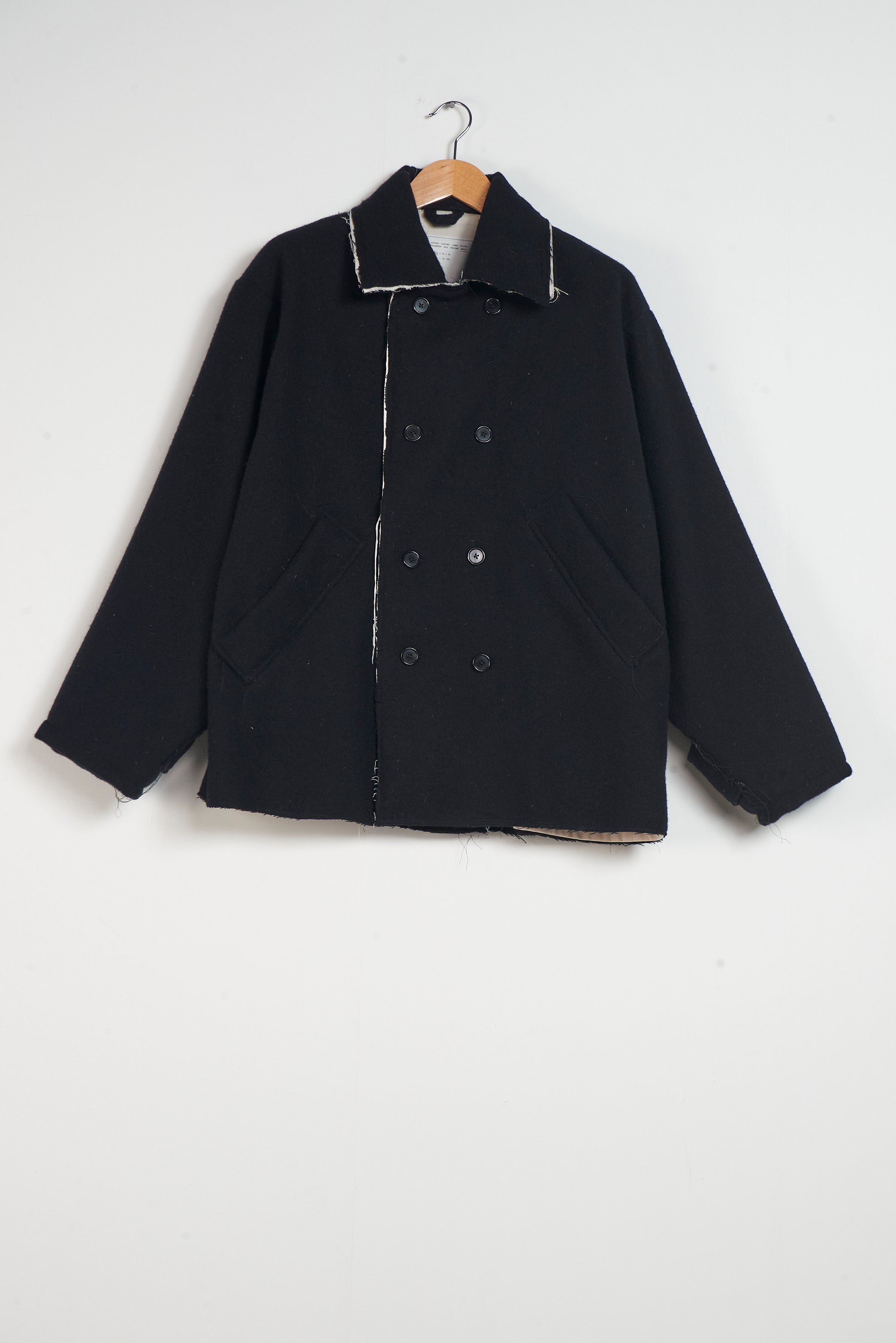 CF.20.10.03.02 PEACOAT MACK BLACK – Camiel Fortgens