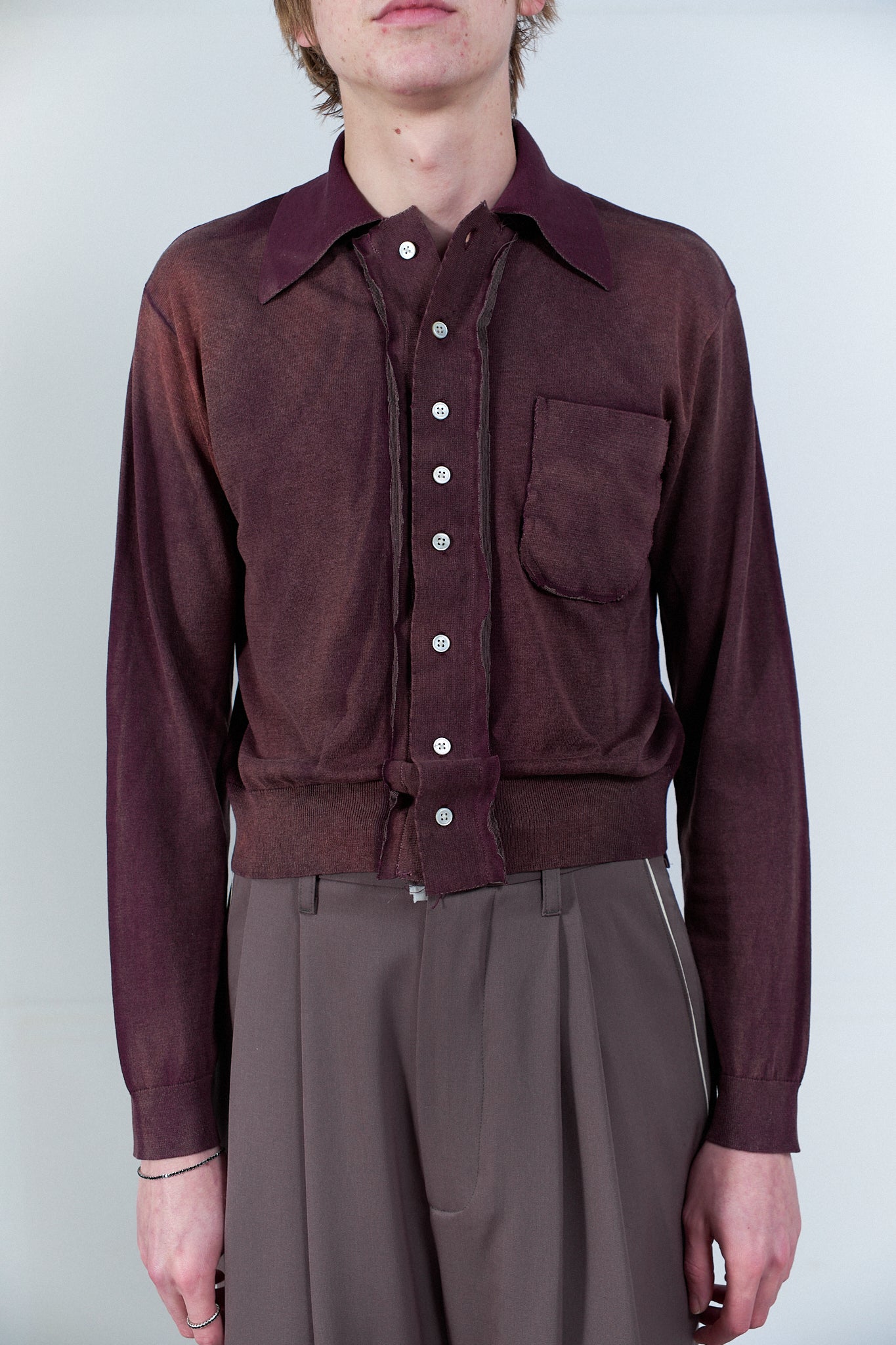 CF.20.03.01.01 70S CARDIGAN FADE OUT purple