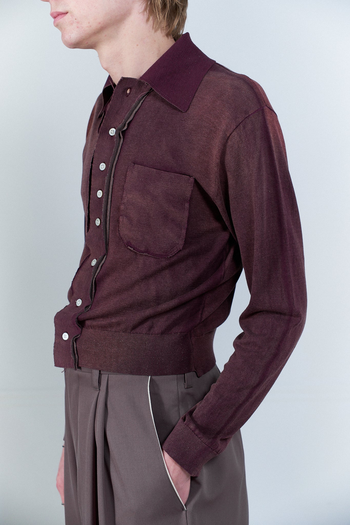 CF.20.03.01.01 70S CARDIGAN FADE OUT purple