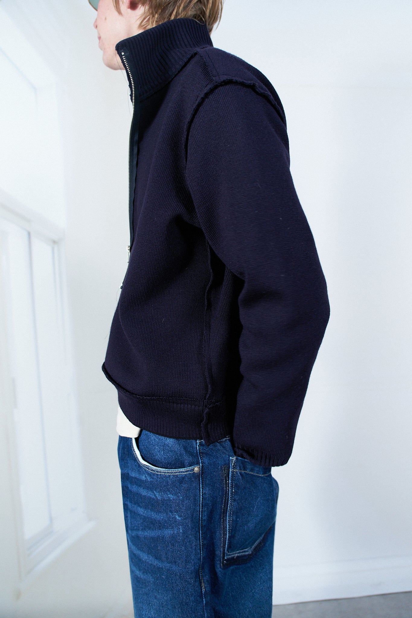 トップス camiel fortgens research cardigan S navy トップス camiel fortgens research cardigan S navy Camiel Fortgens