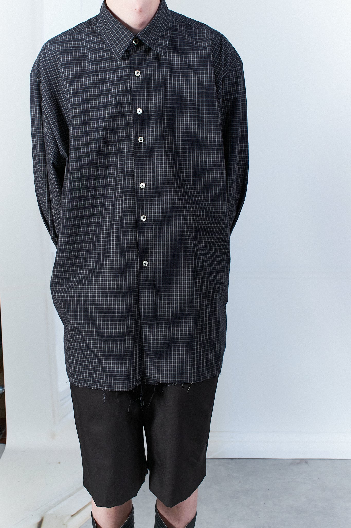 CF.20.04.04.02 BIG SHIRT black check