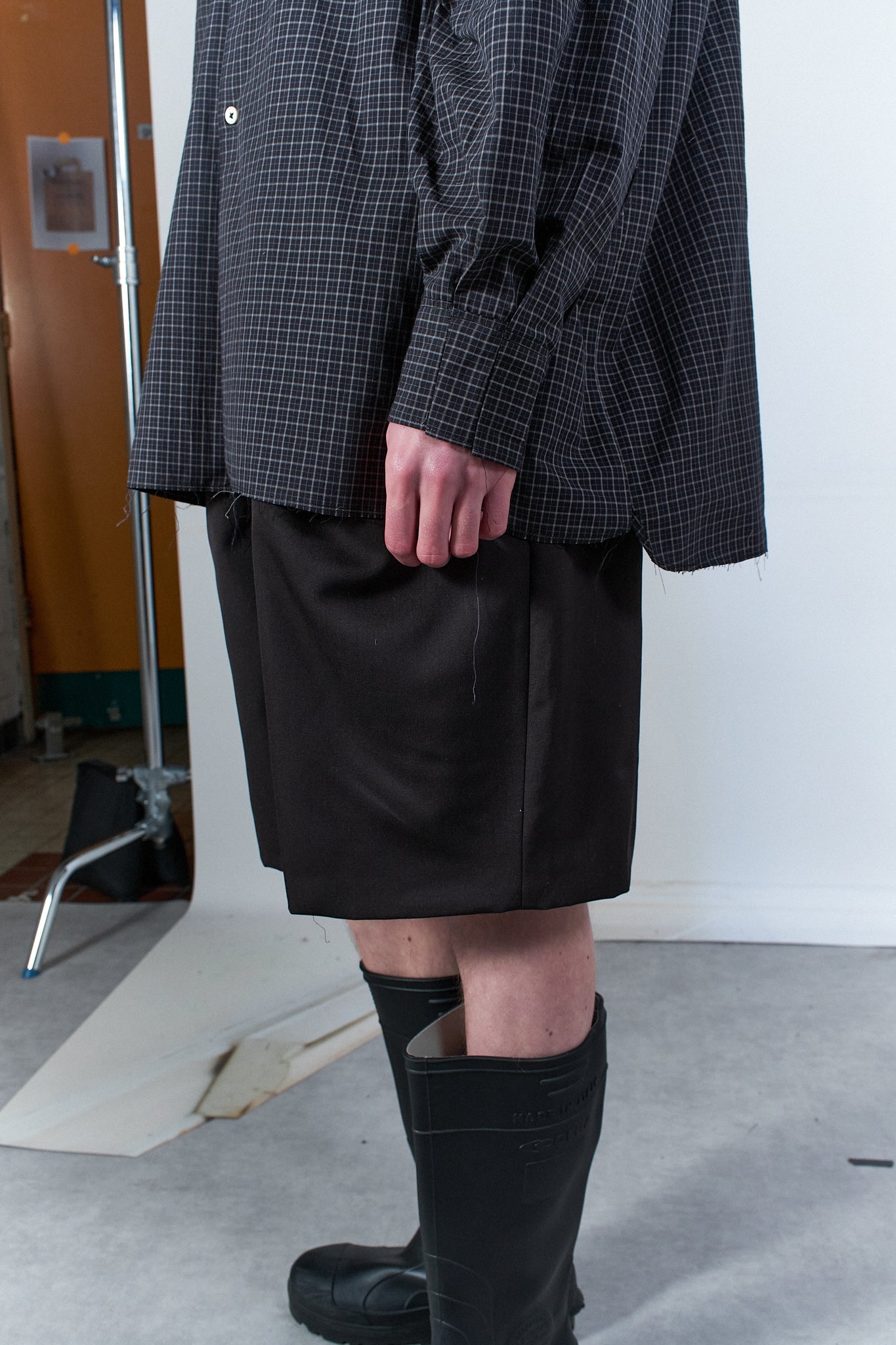 CF.20.04.04.02 BIG SHIRT black check