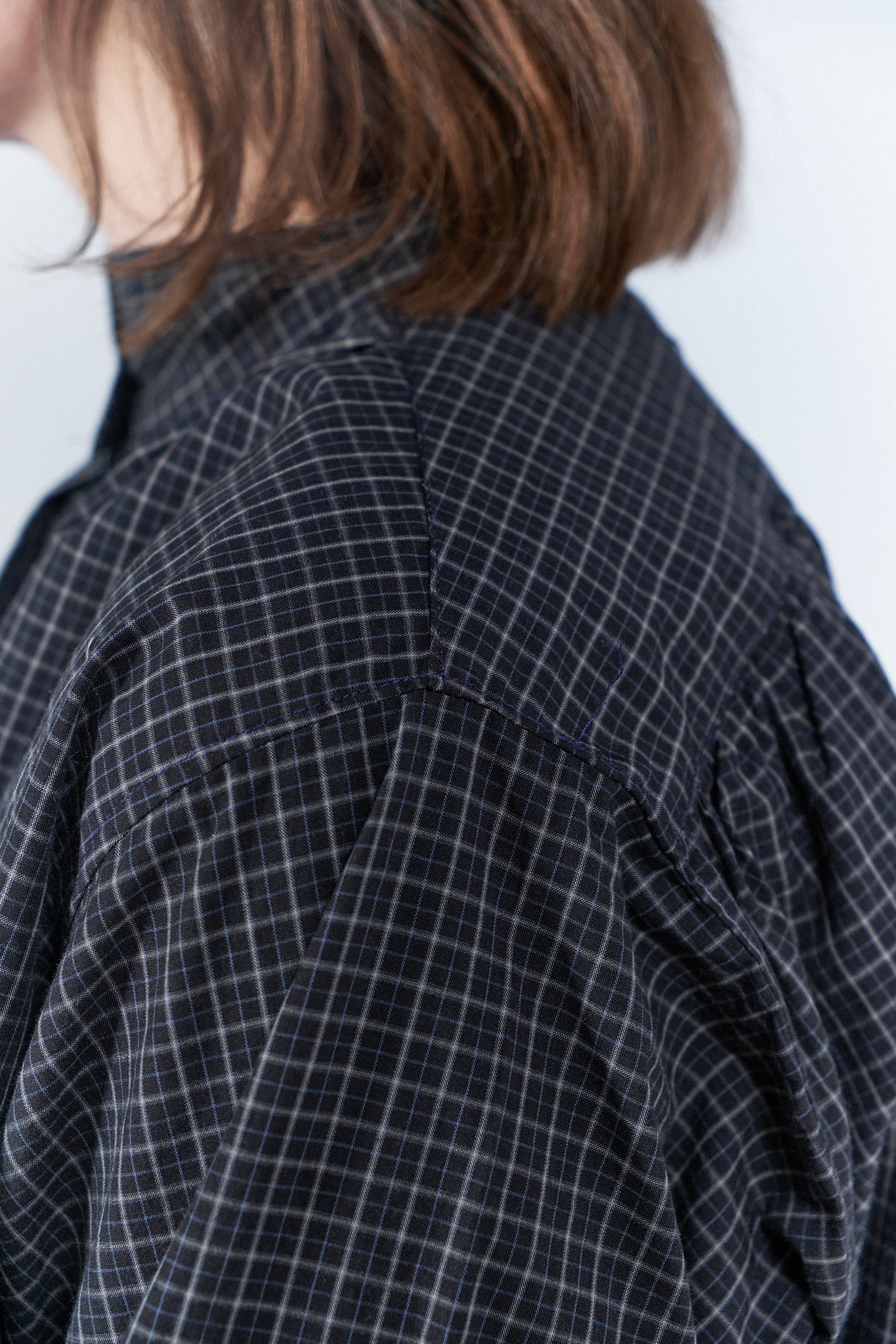 CF.20.04.05.02 ANORAK SHIRT black check