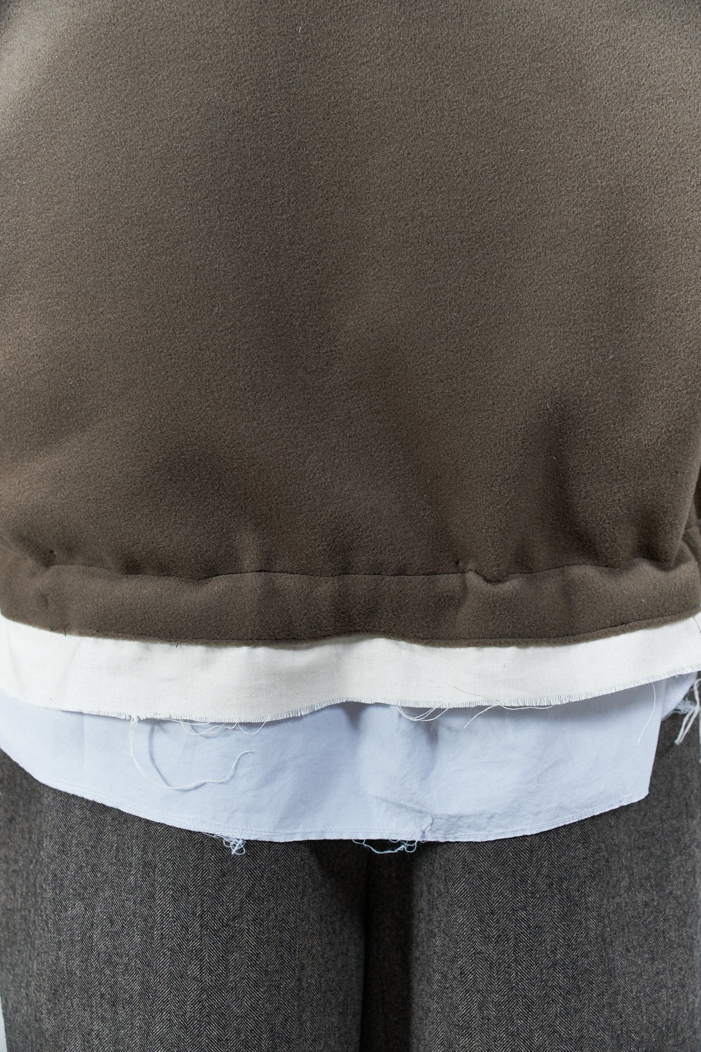 CF.20.09.03.01 FLEECE ANORAK taupe