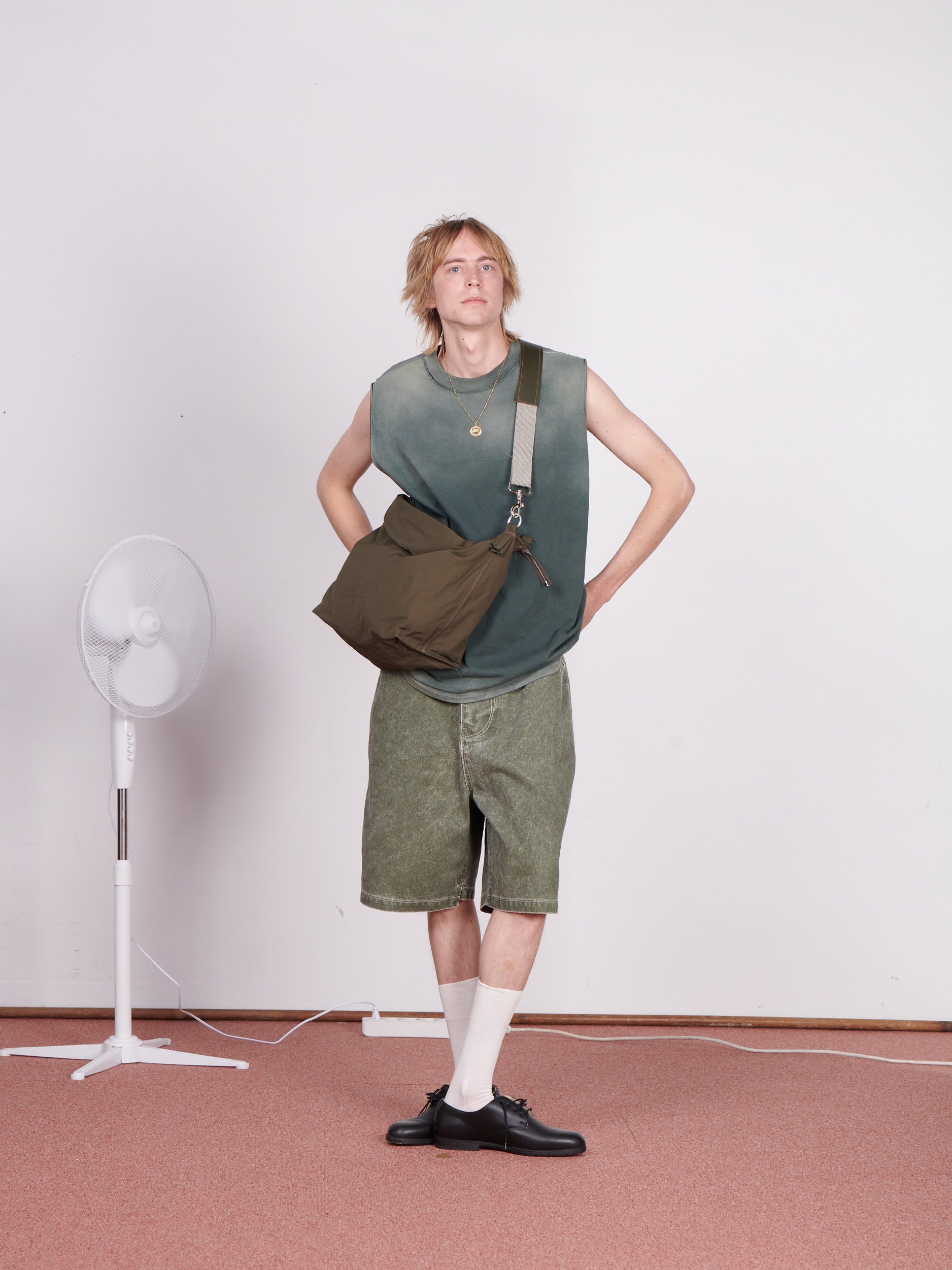 CF.23.14.05.01 SHOULDER BAG technical cordura green