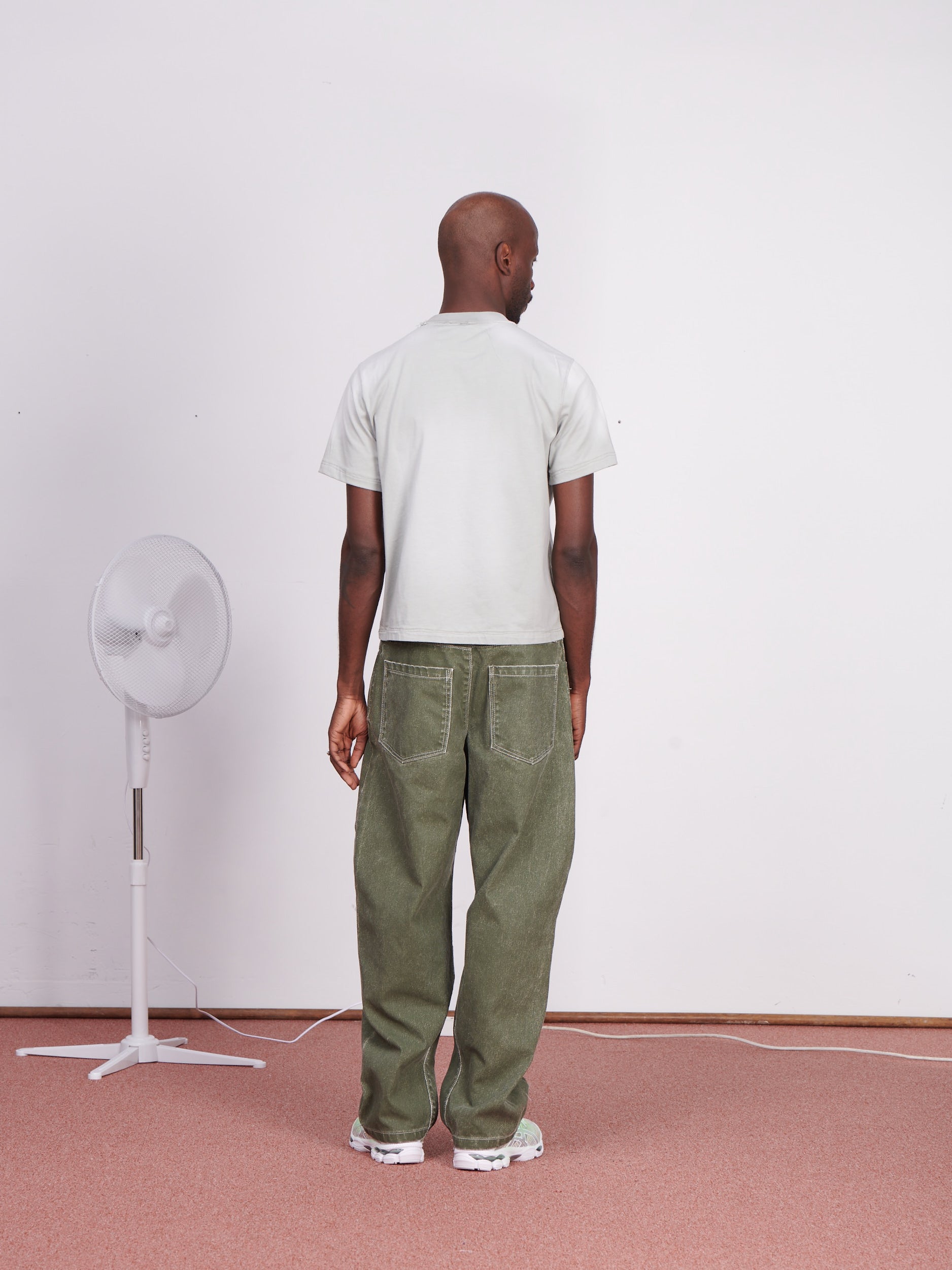 CF.23.01.03.01 NORMAL TEE medium dry jersey sun-faded light green