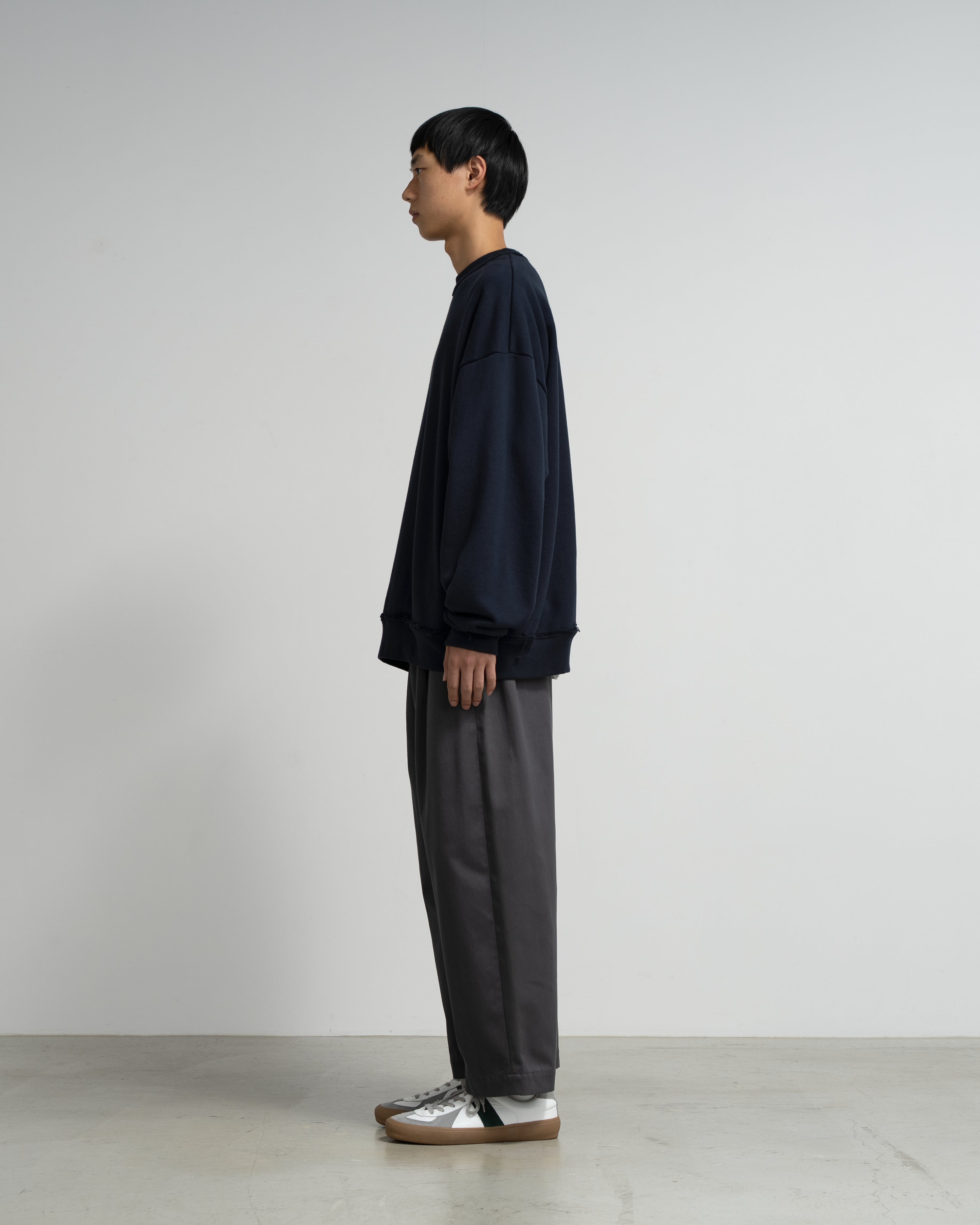 CF.GP Azuma Terry Crew Neck Sweat navy
