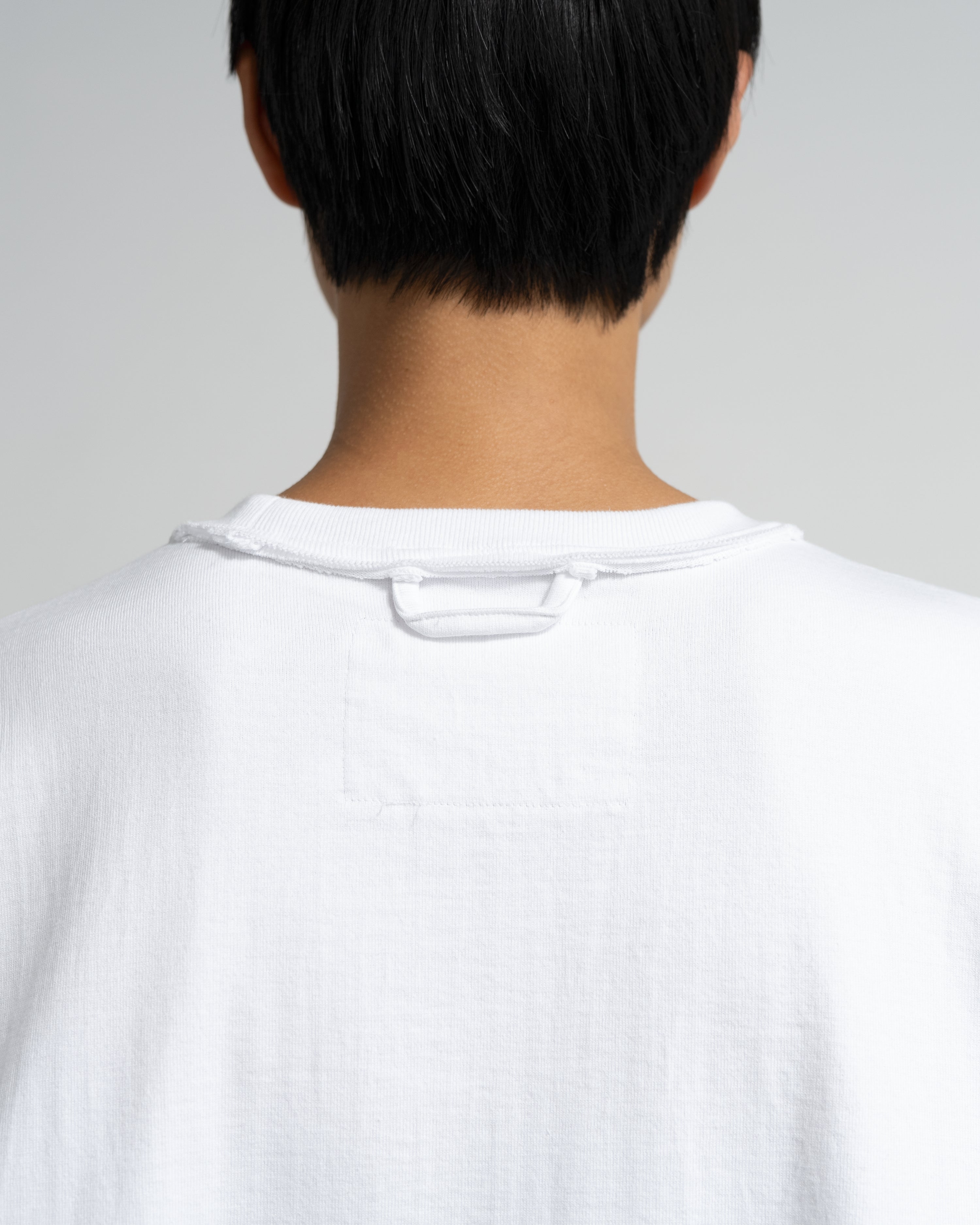 CF.GP Heavy Weight L/S Oversized Tee white