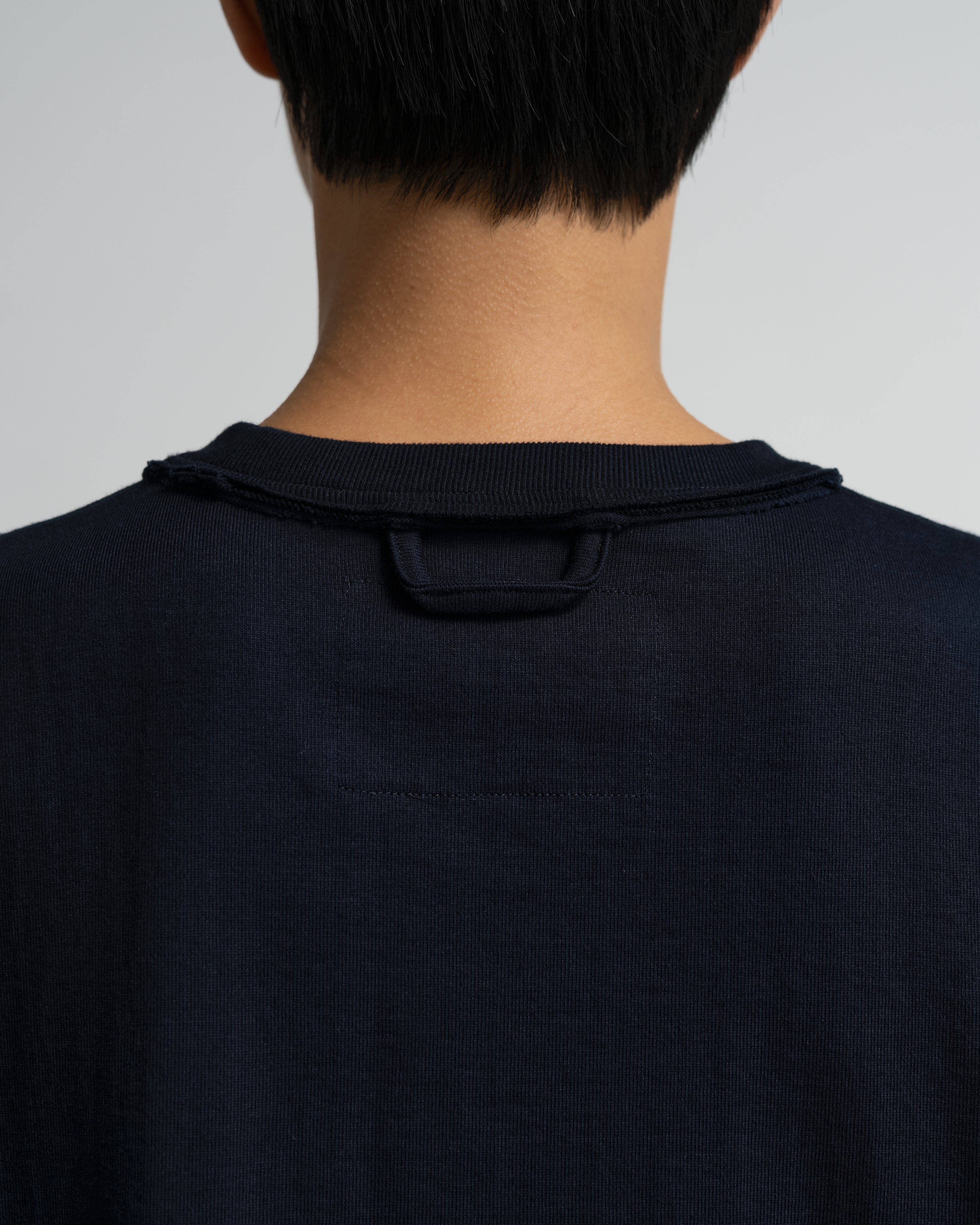 CF.GP Heavy Weight L/S Oversized Tee navy