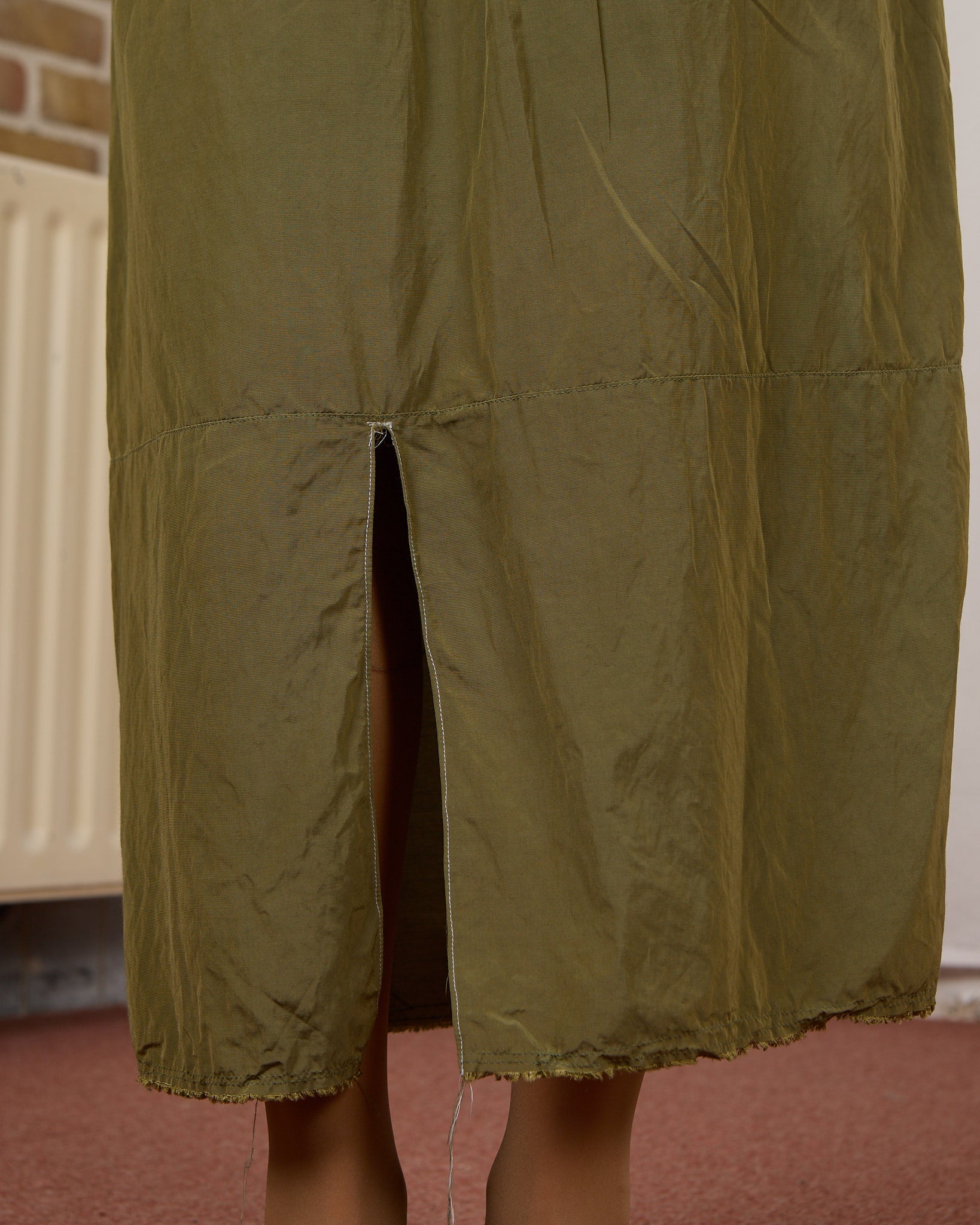 CF.23.07.01.01 UNDERSKIRT viscose green sage