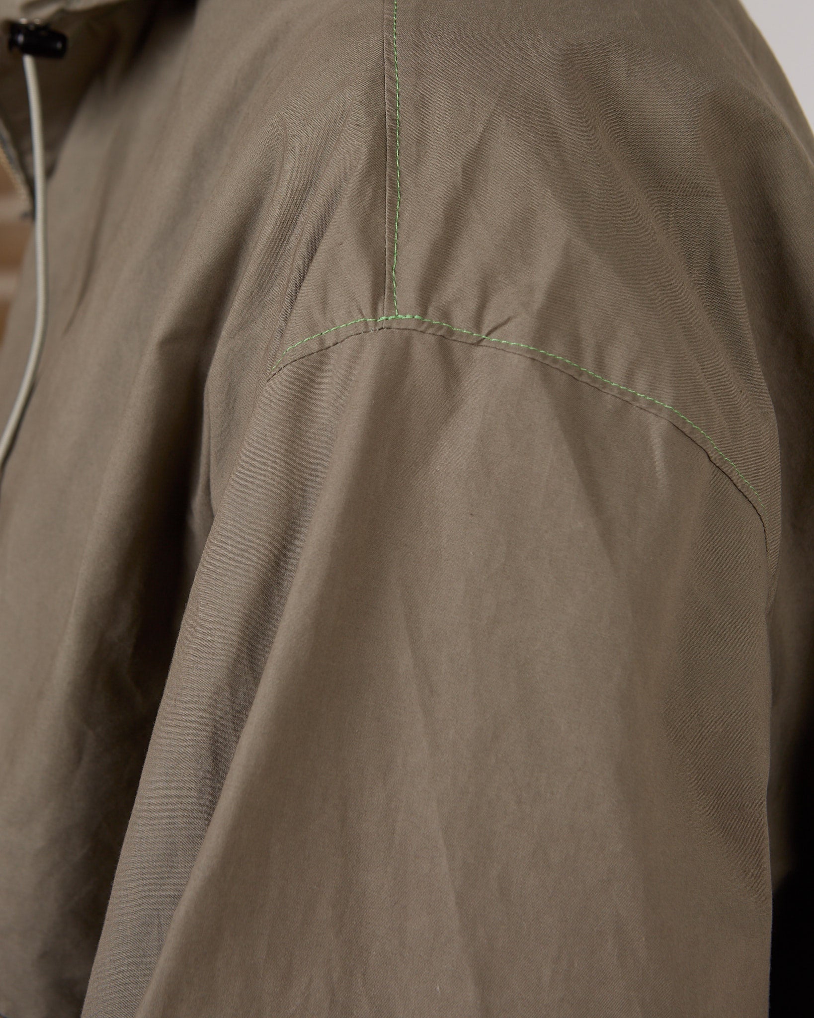 CF.23.09.04.03 OVERHEAD JACKET dry waxed cotton sage green