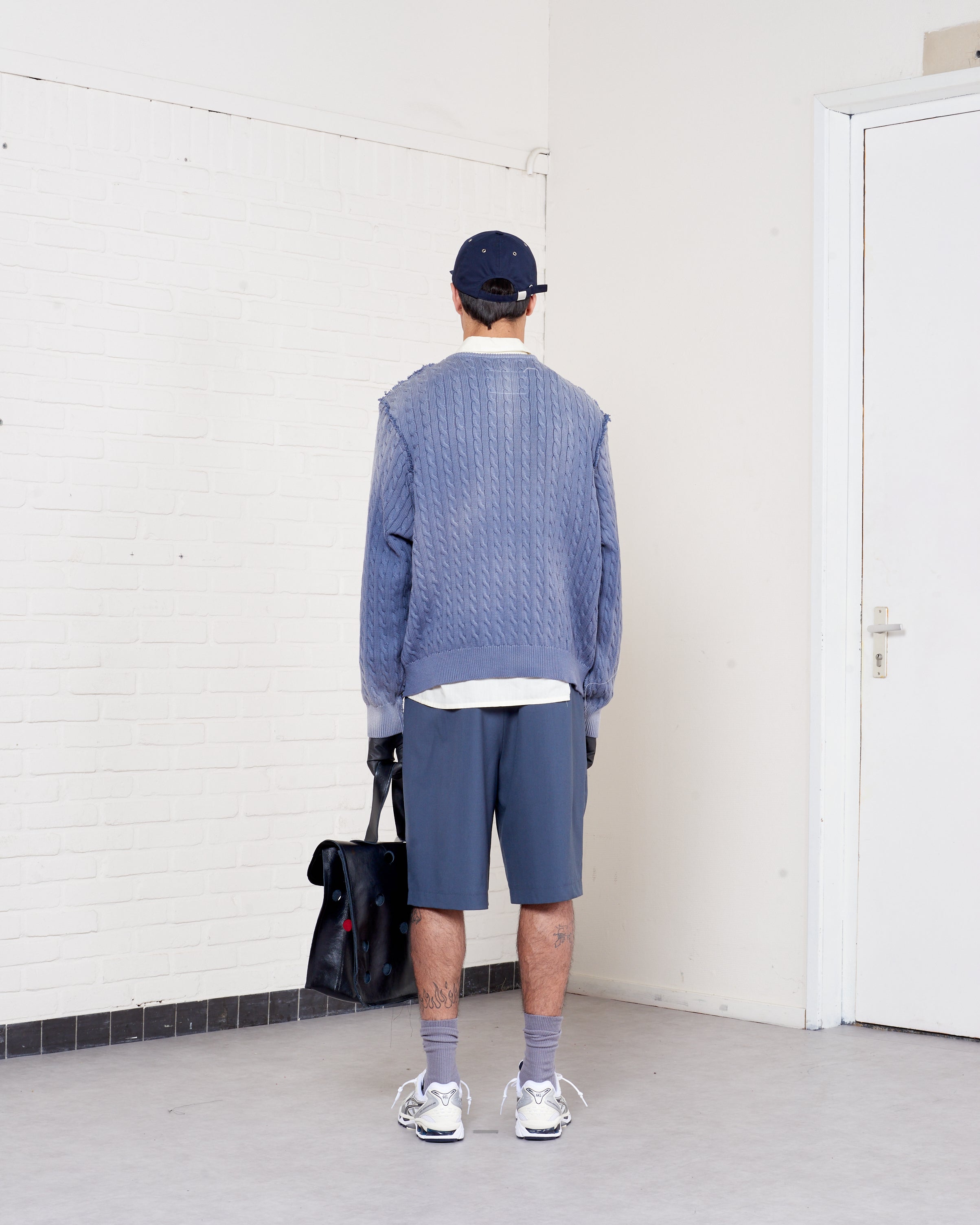CF.21.13.02.02 SLIM SUIT SHORTS petrol