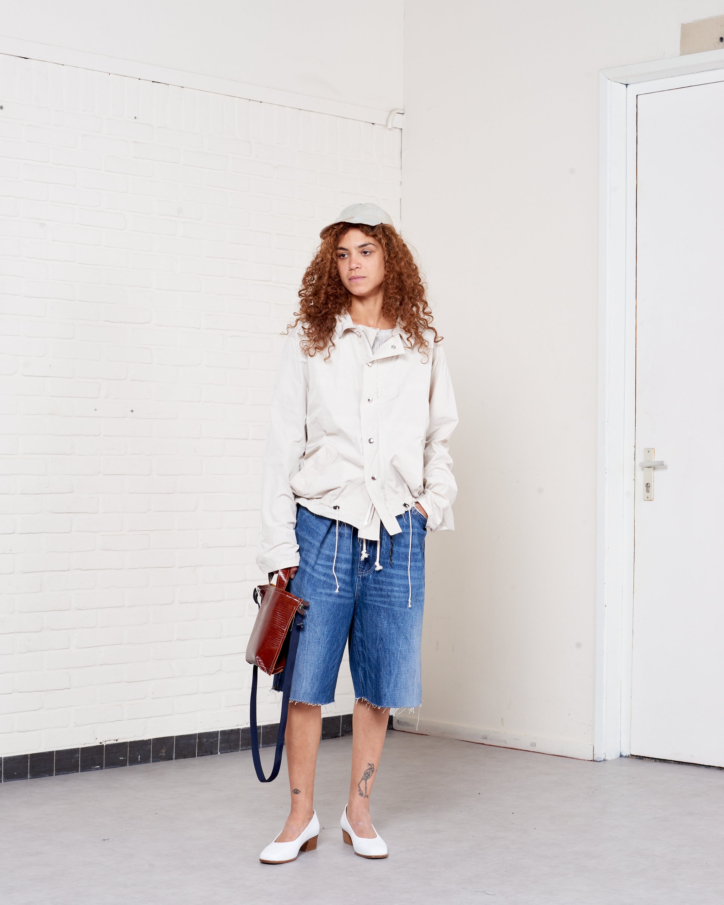 CF.21.09.01.01 SIMPLE JACKET technical twill sand