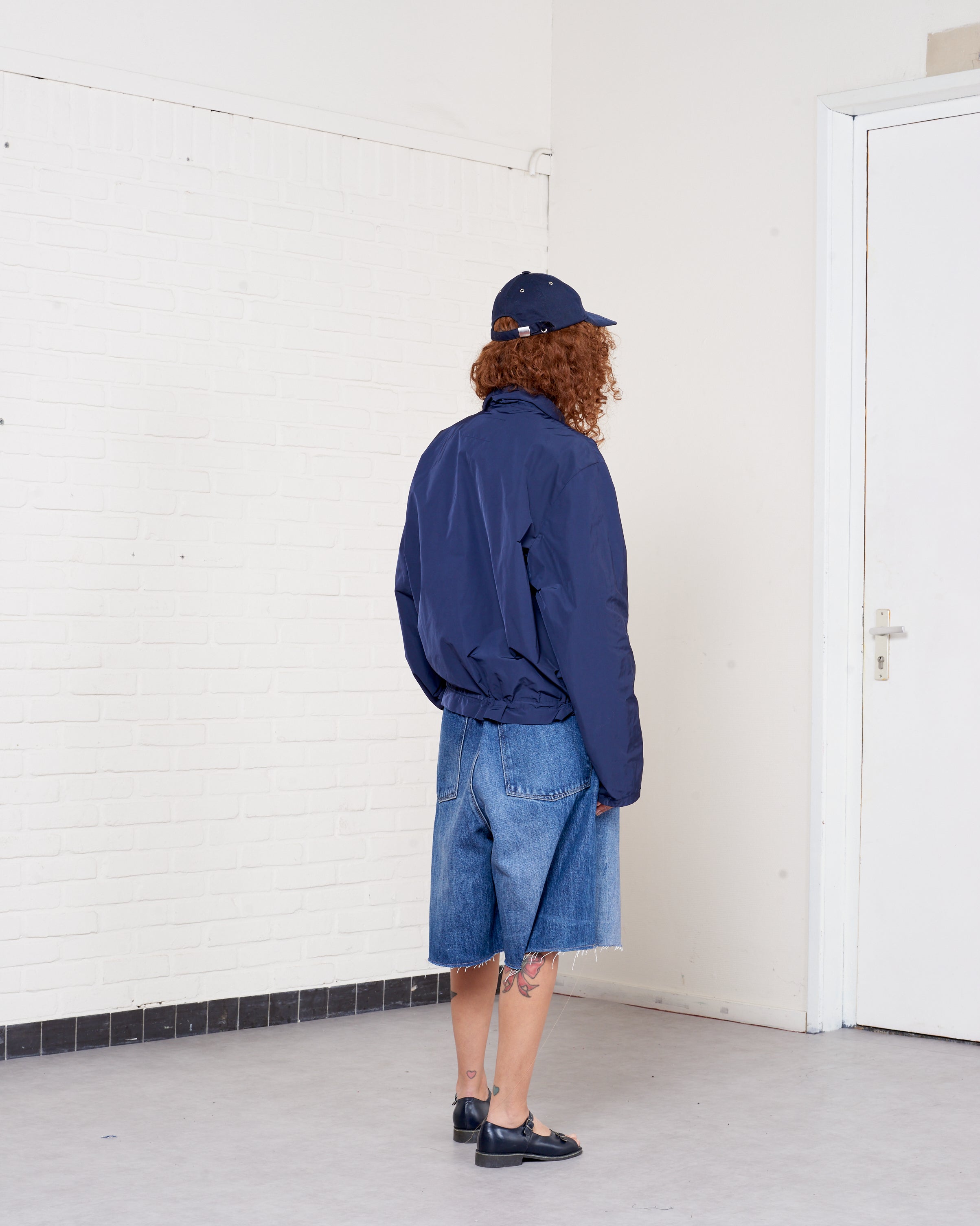 CF.21.09.01.02 SIMPLE JACKET technical twill navy