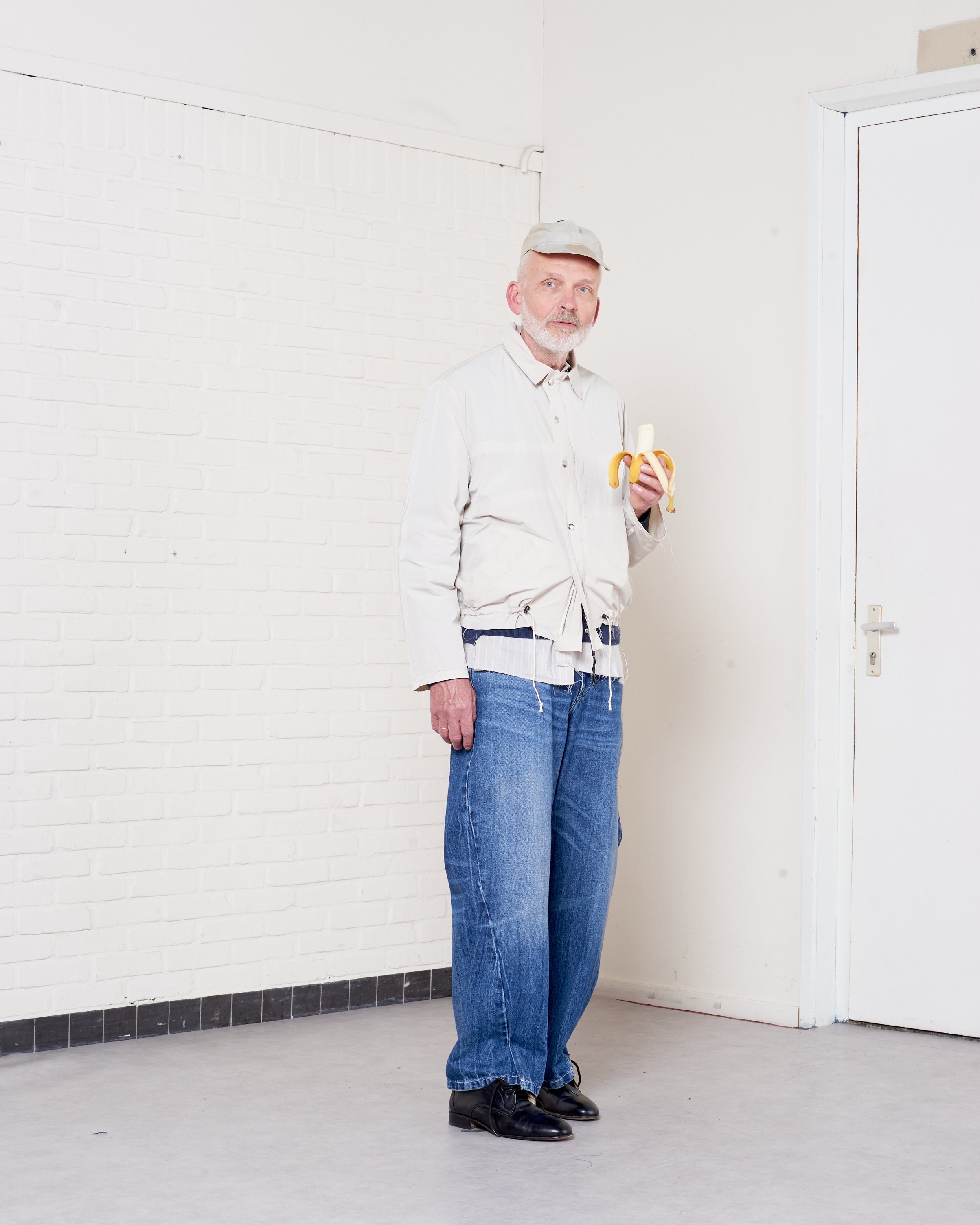 CF.21.09.01.01 SIMPLE JACKET technical twill sand