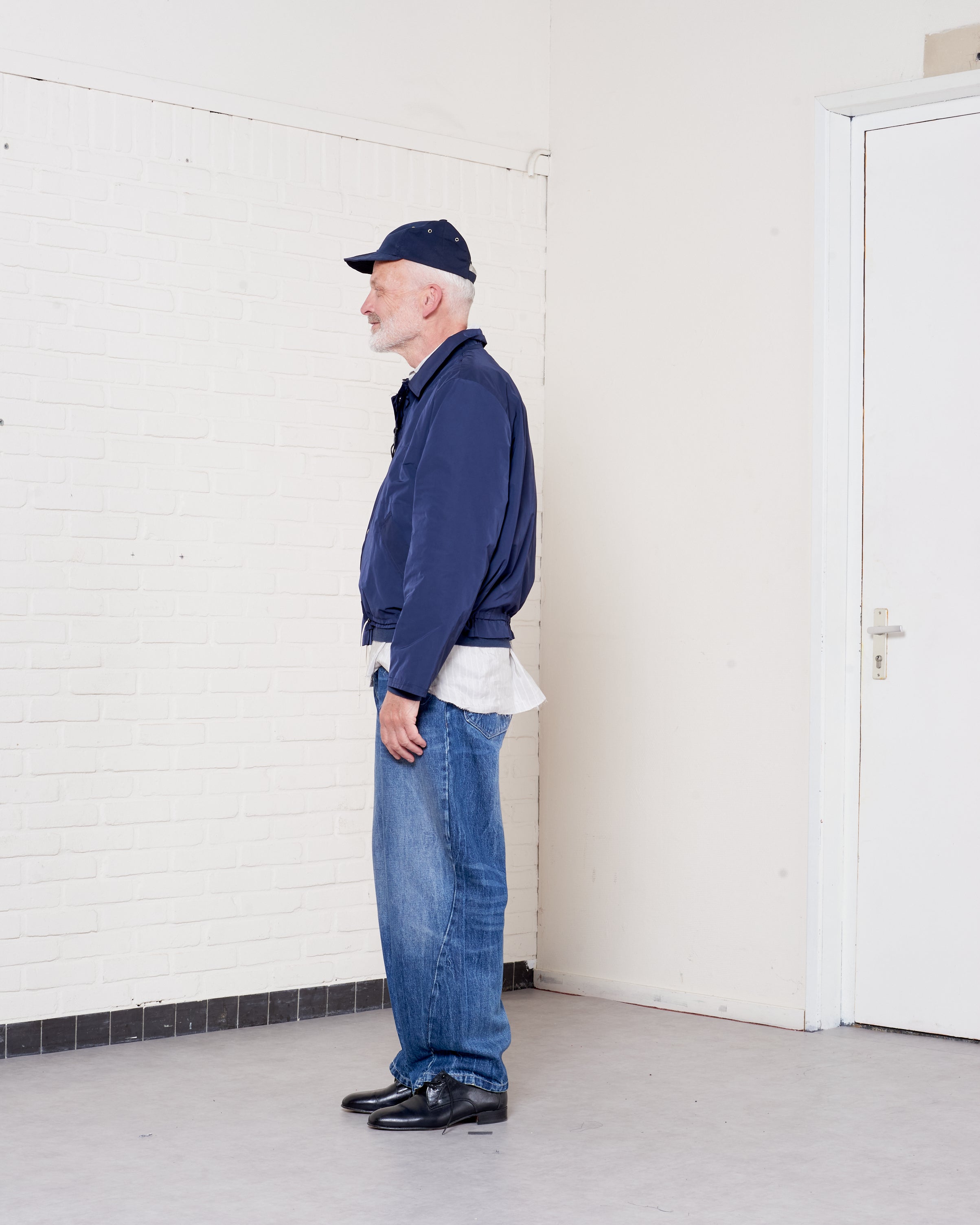 CF.21.09.01.02 SIMPLE JACKET technical twill navy