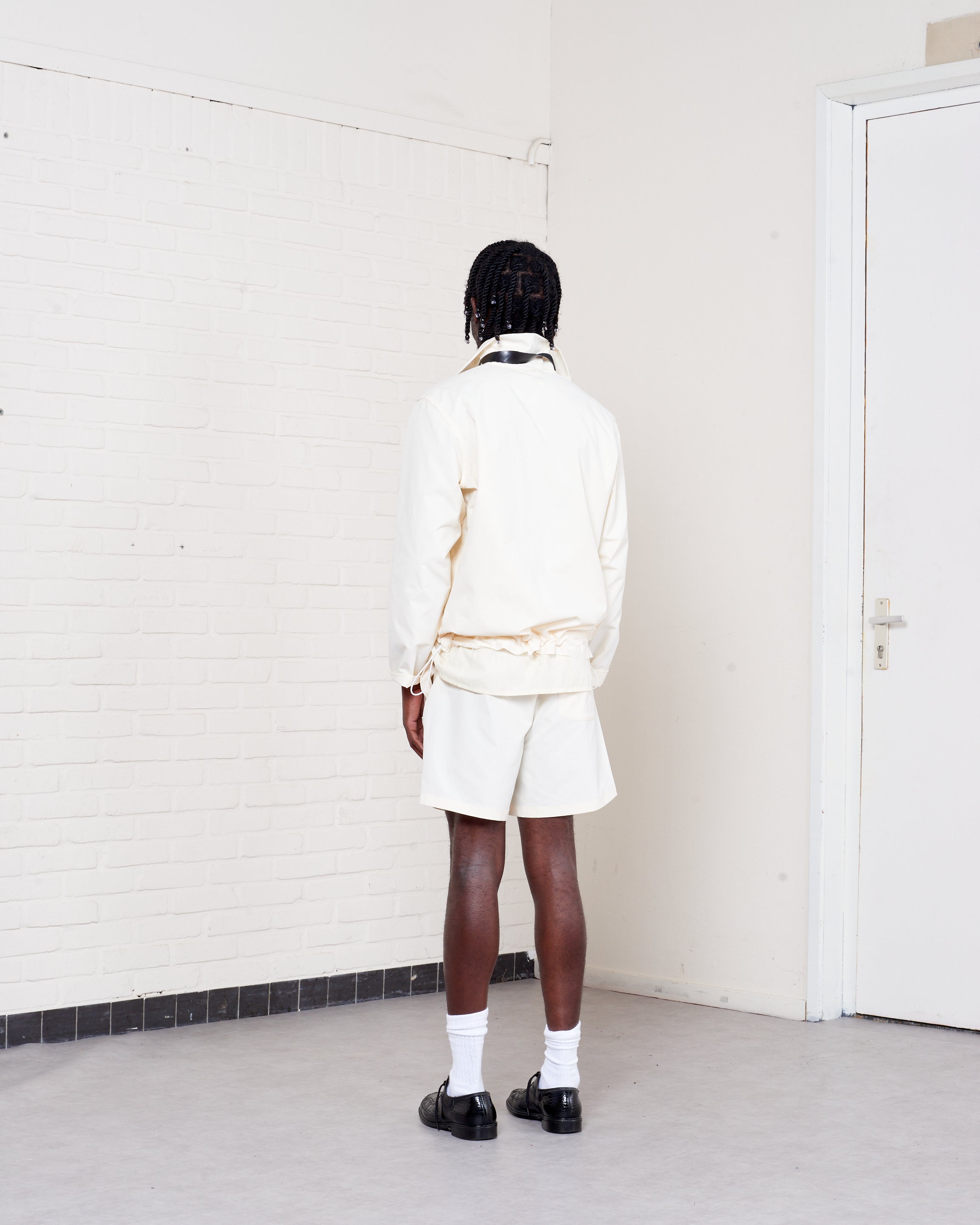 CF.21.09.02.02 TRACK JACKET technical nylon light yellow