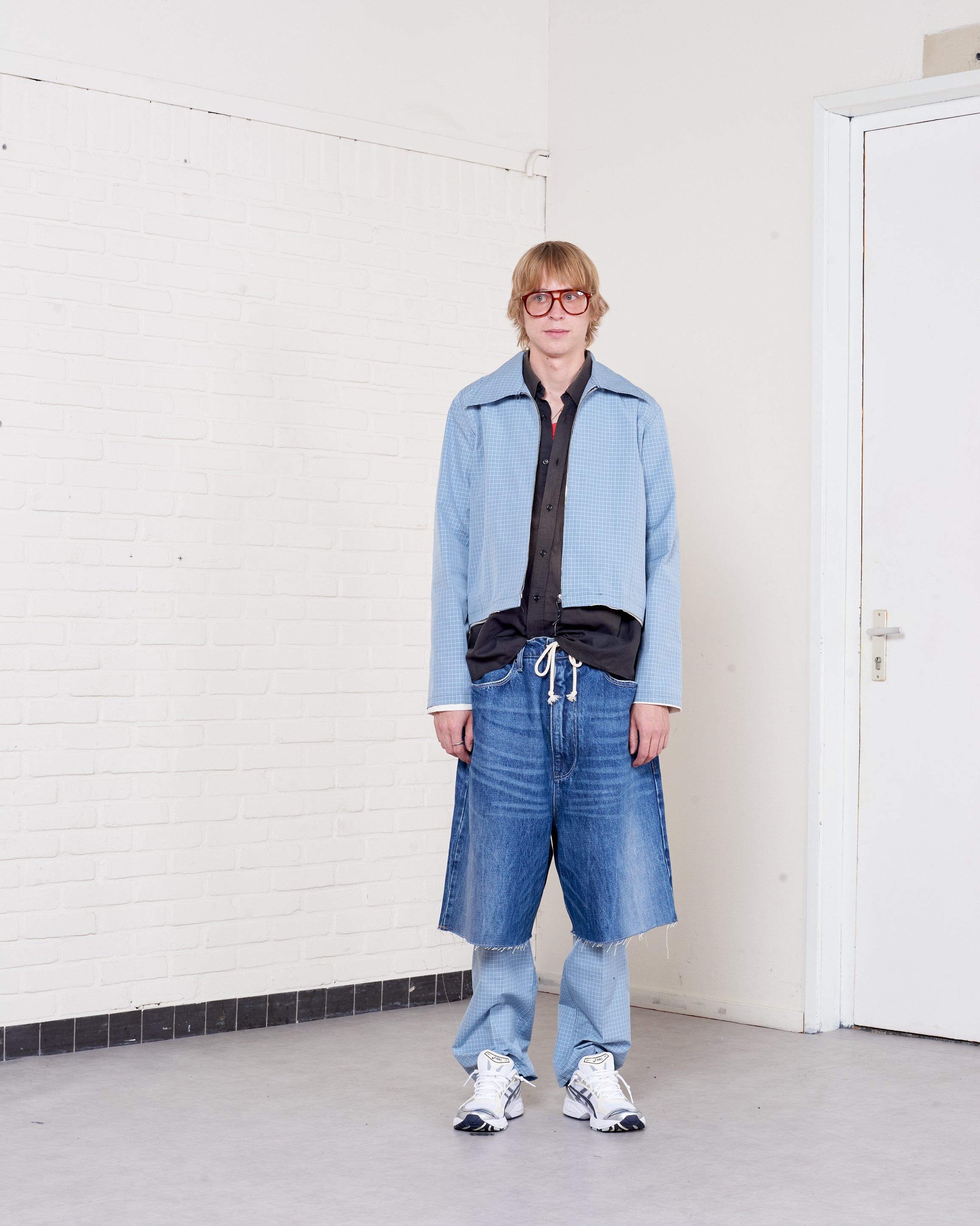 CF.21.09.06.01 FITTED ZIP JACKET check