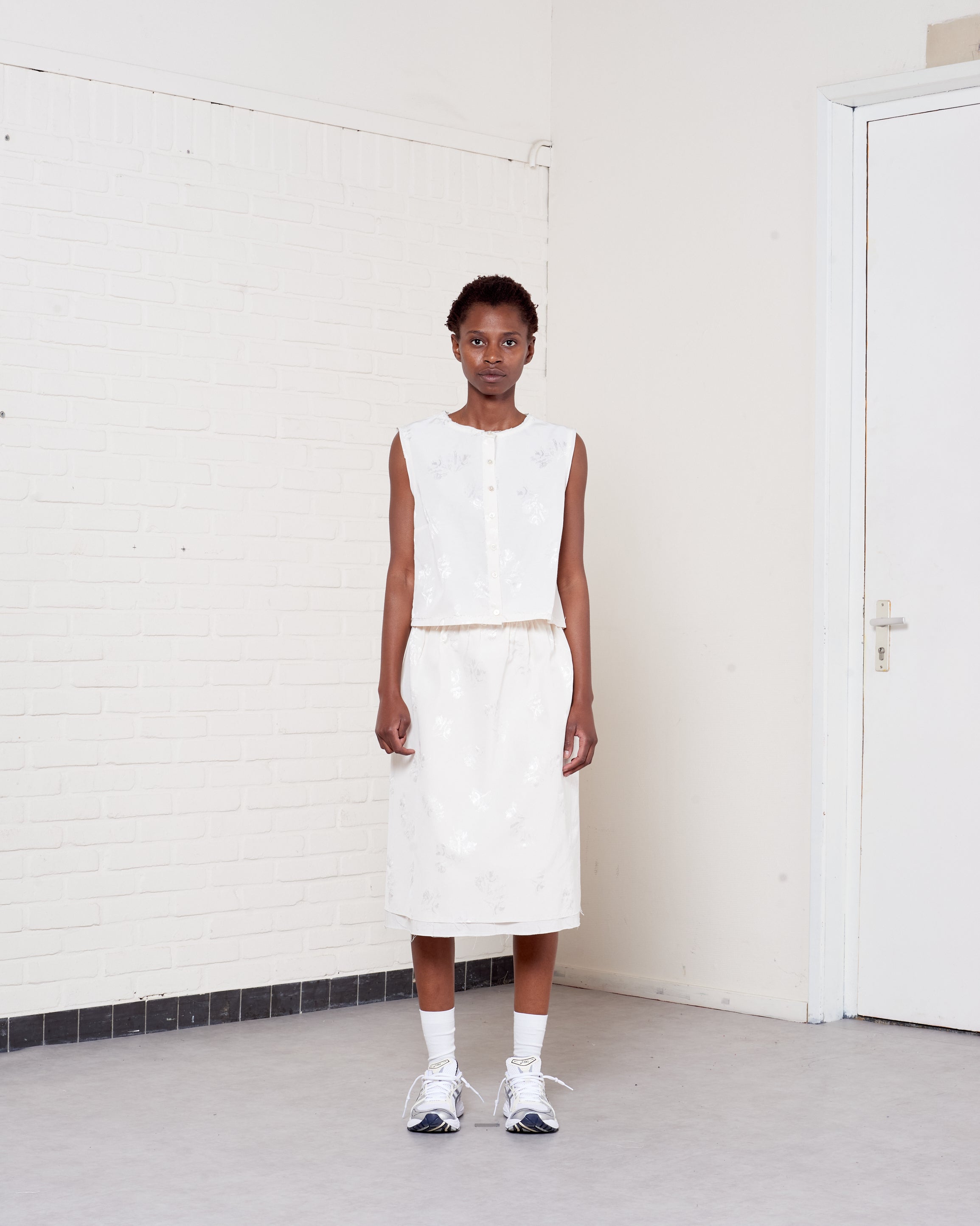 CF.21.07.03.01 GRANDMA SKIRT off-white