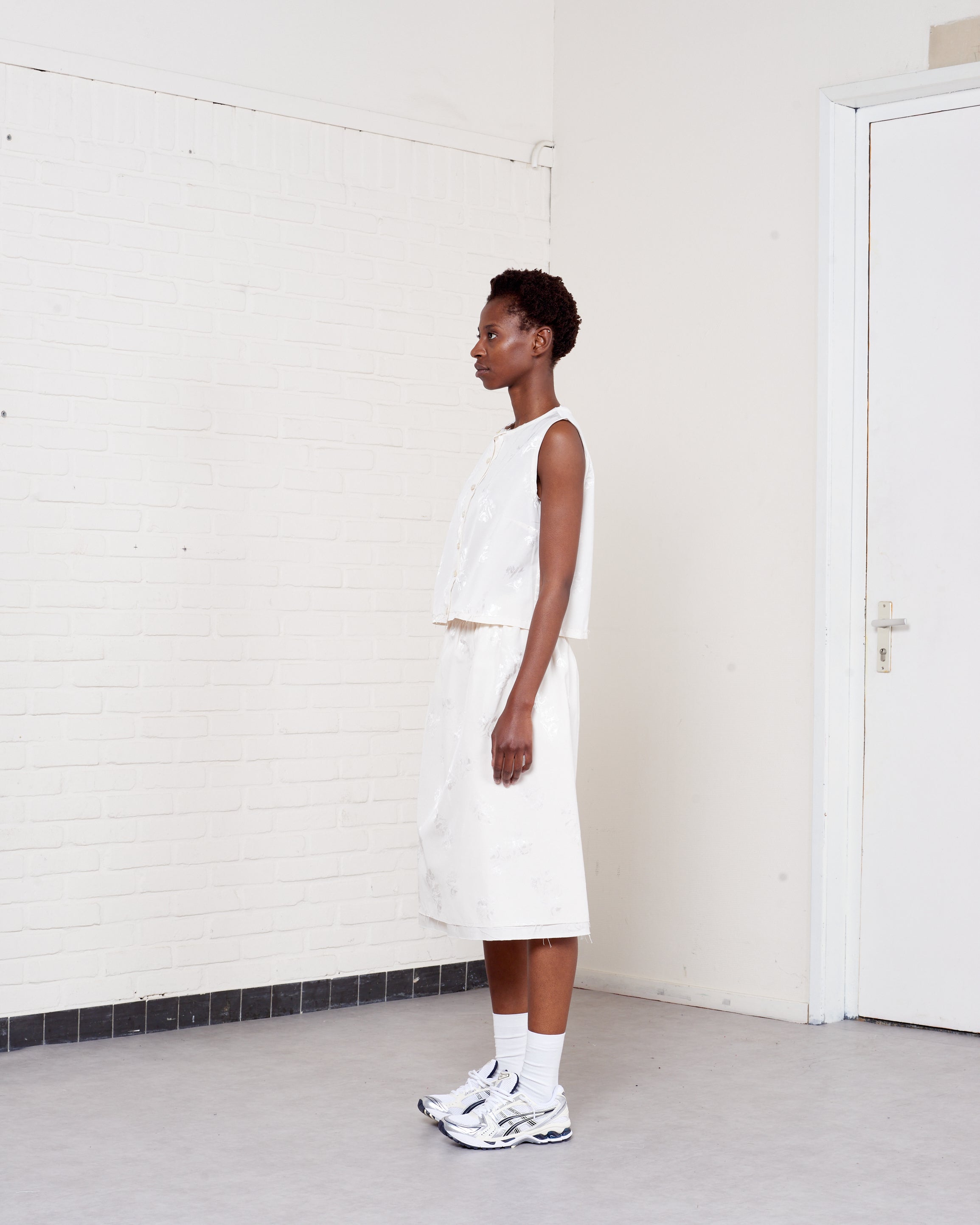 CF.21.07.03.01 GRANDMA SKIRT off-white