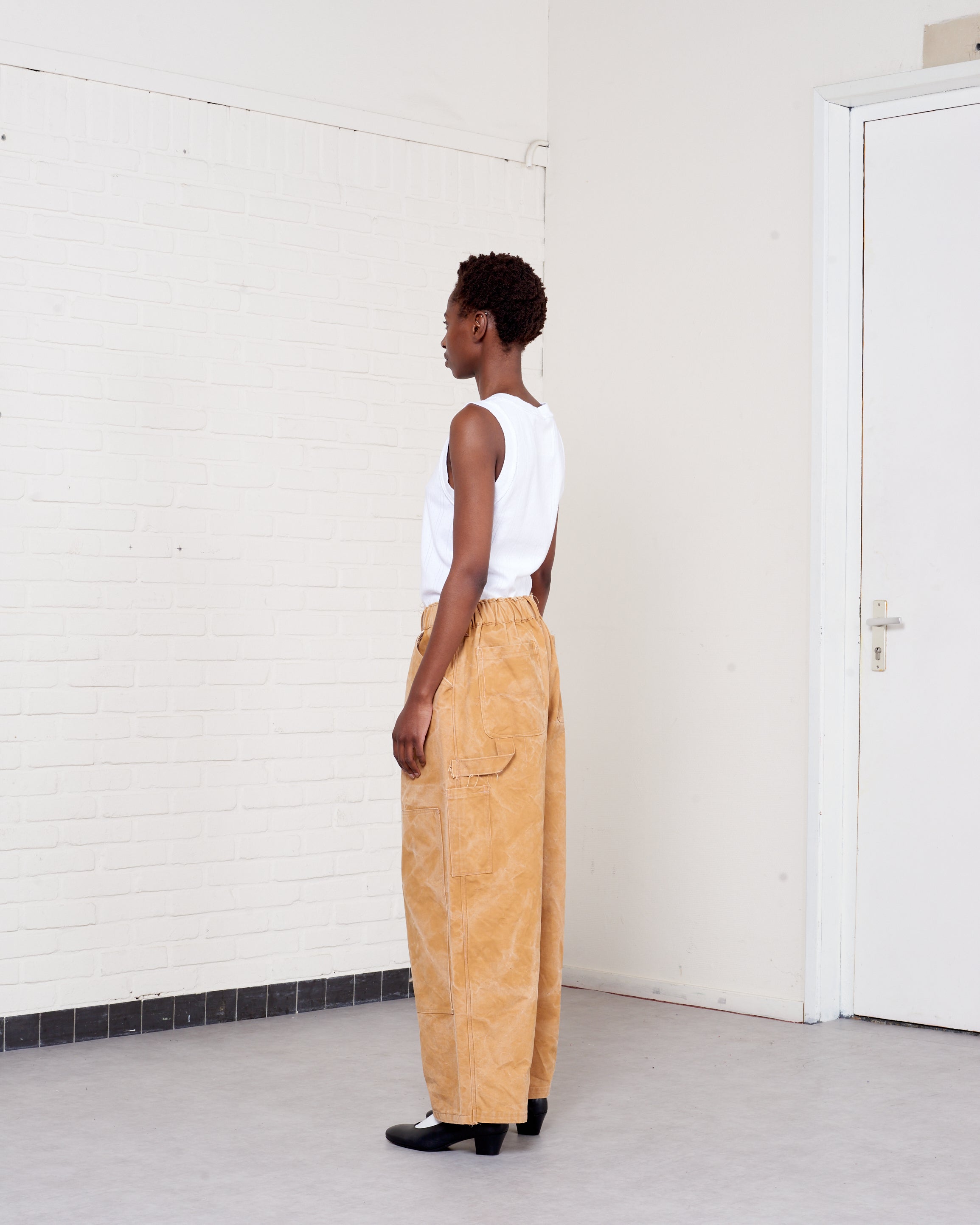 CF.21.06.05.01 TOPLESS OVERALLS sand