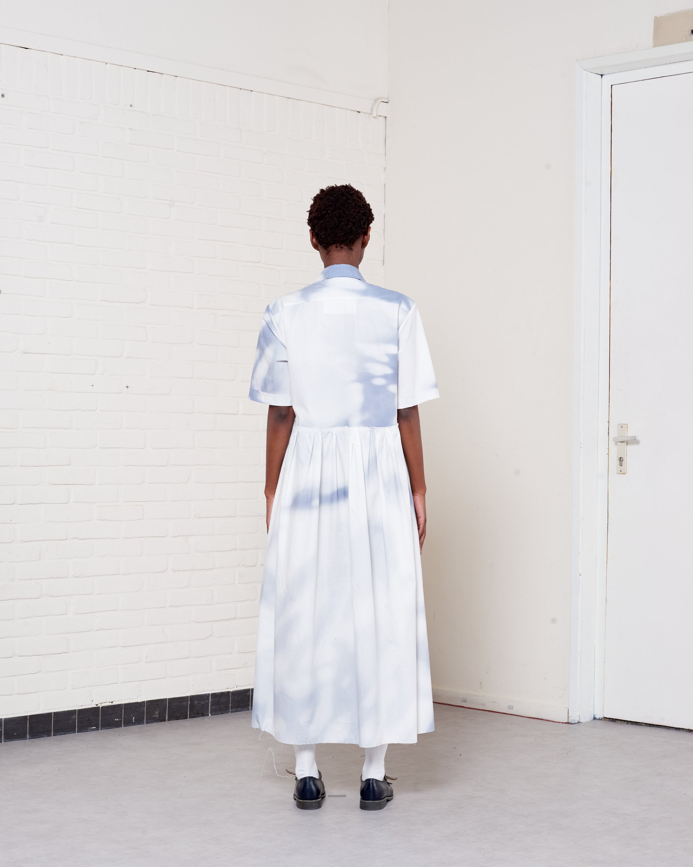 CF.21.08.03.02 FAST SHIRT DRESS shirting shade print