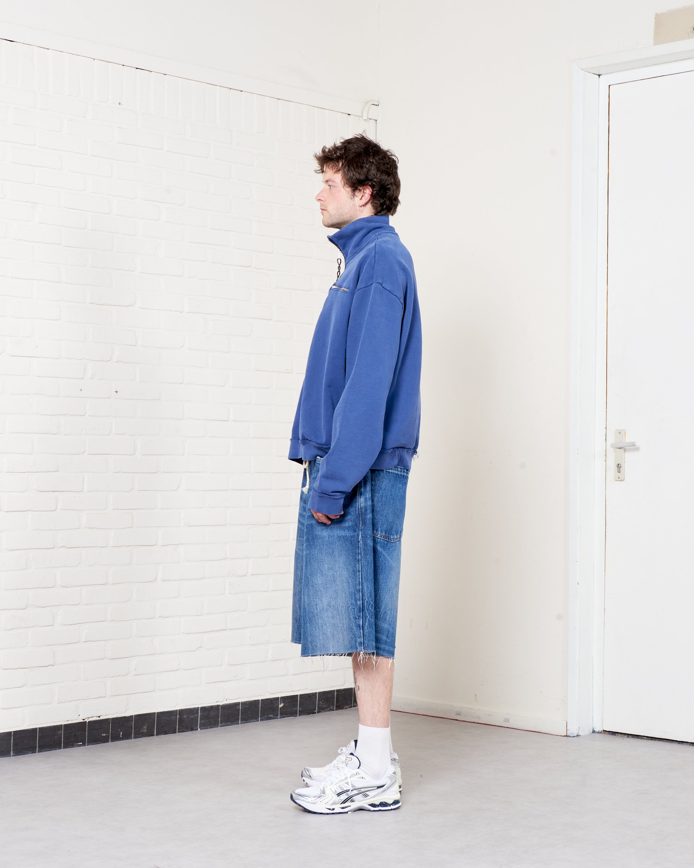 CF.21.02.03.02 HALF ZIP heavy sweat navy – Camiel Fortgens