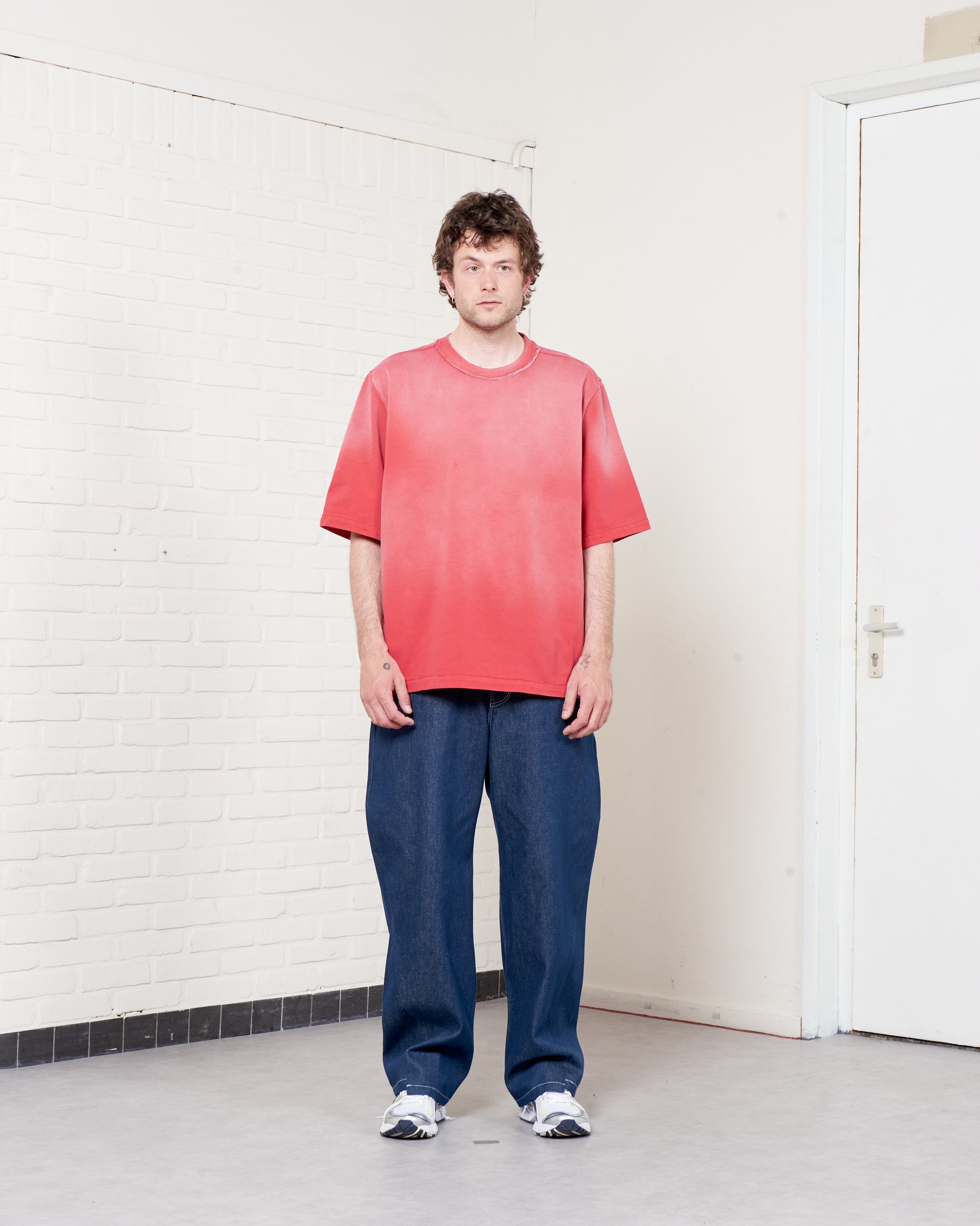 CF.21.01.05.03 BIG TEE heavy jersey red – Camiel Fortgens
