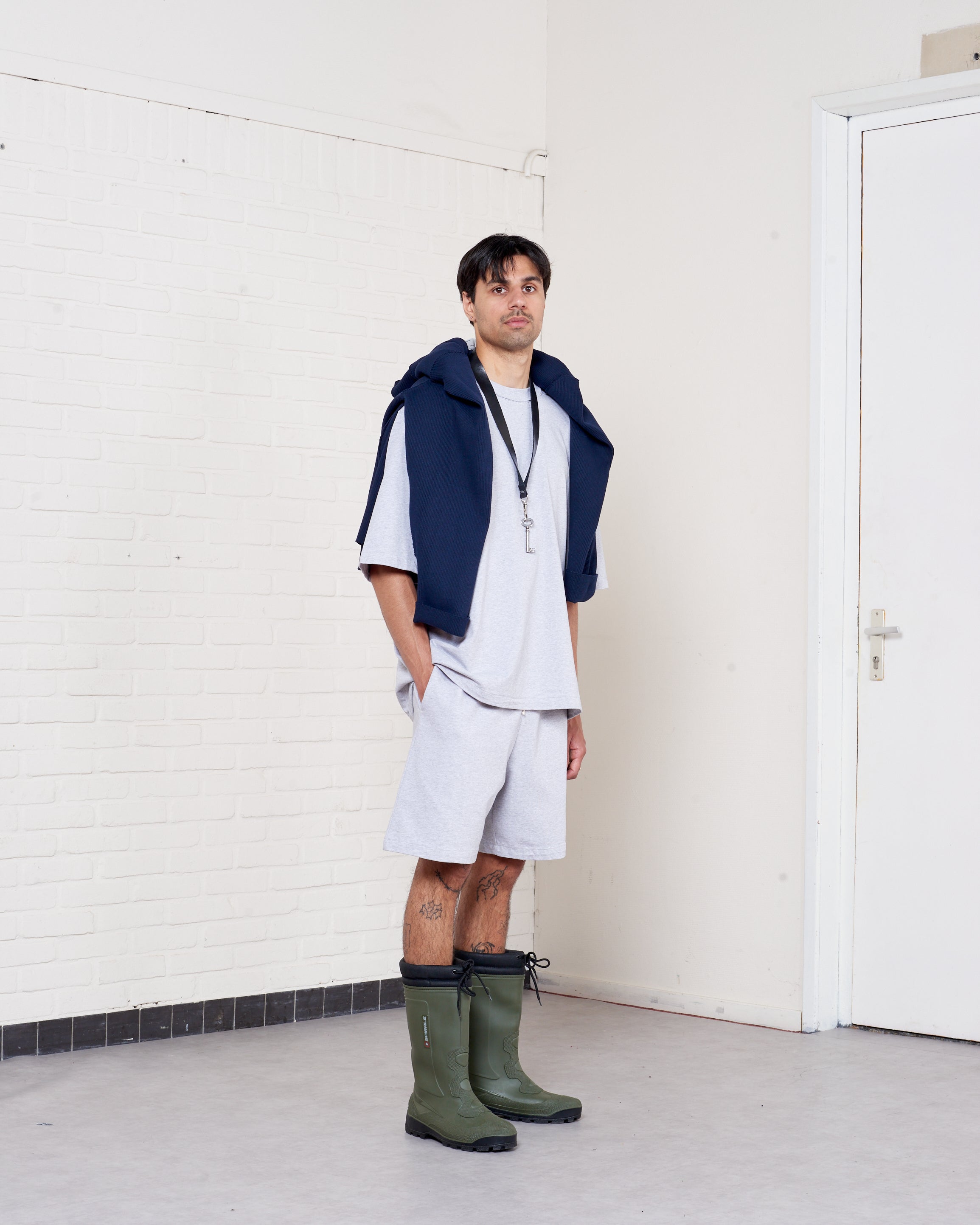 CF.21.13.01.04 KNEE SHORTS heavy jersey