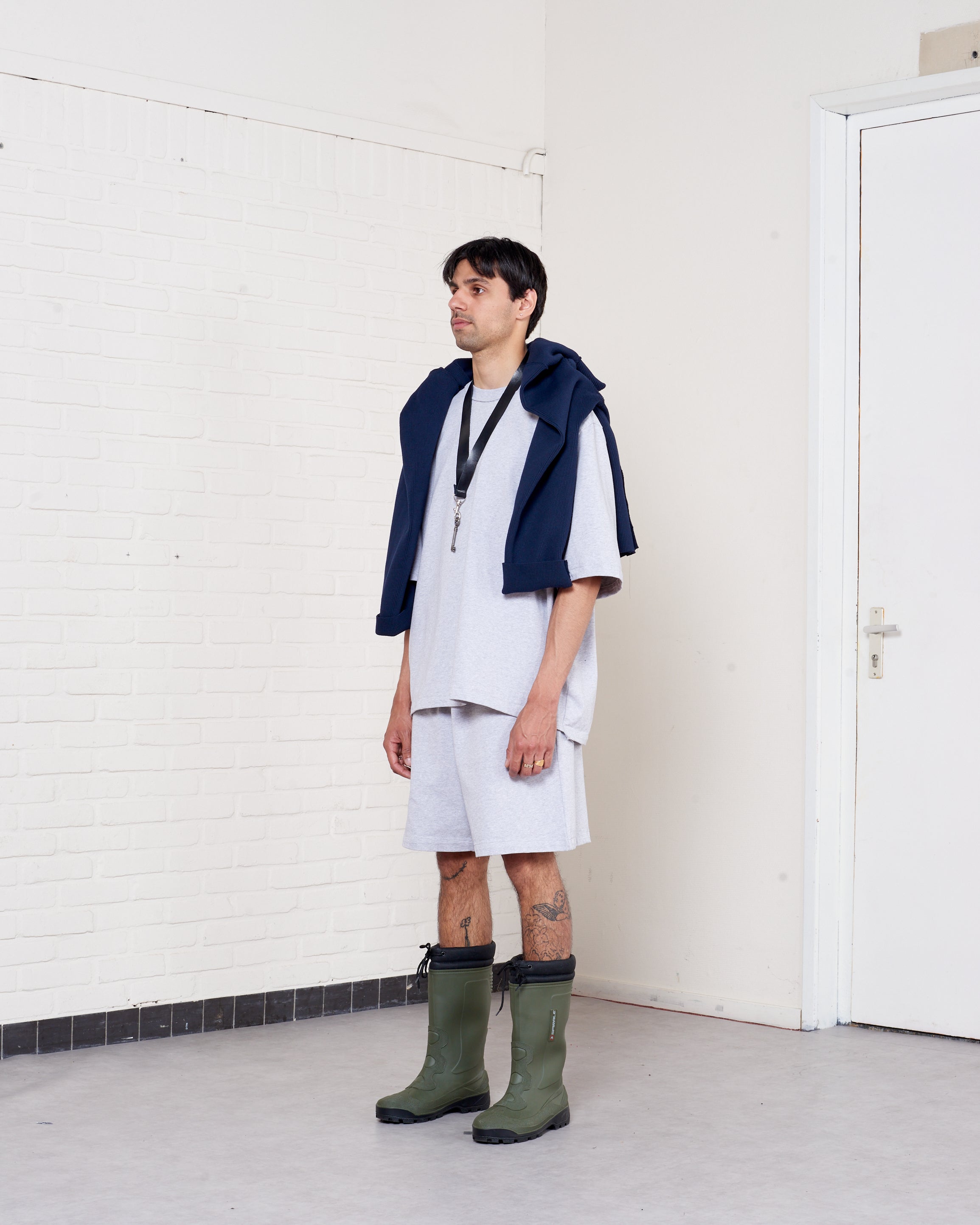CF.21.13.01.04 KNEE SHORTS heavy jersey