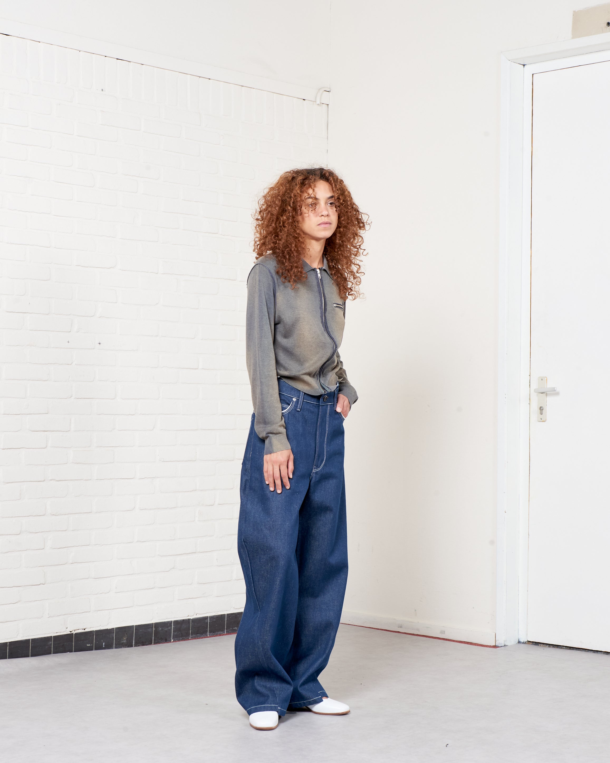 CF.21.03.01.03 70's CARDIGAN silk/cotton knit
