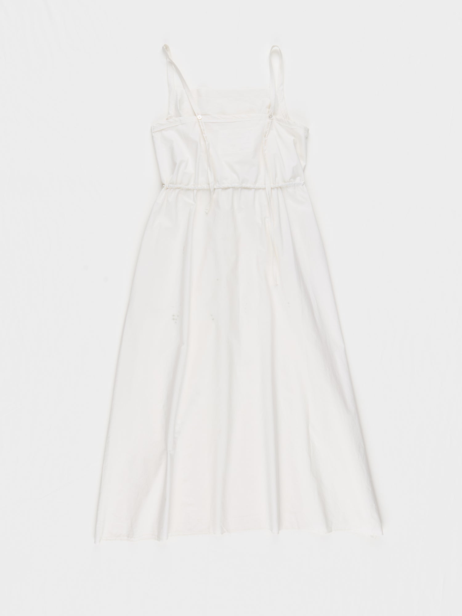 CF.23.08.01.02 SLIP DRESS papertouch shirting off-white