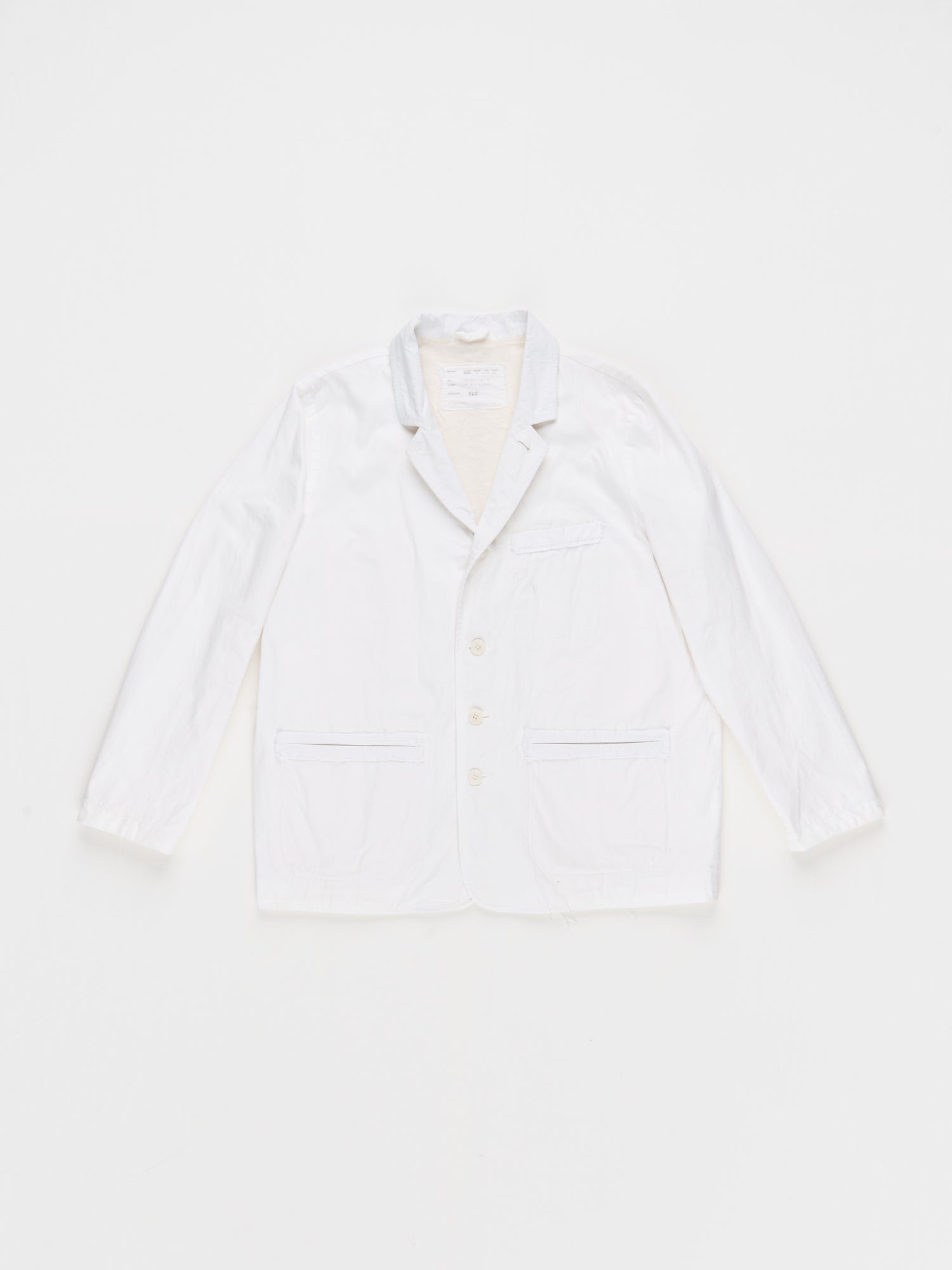 CF.23.09.02.03 SUIT JACKET light canvas optical white