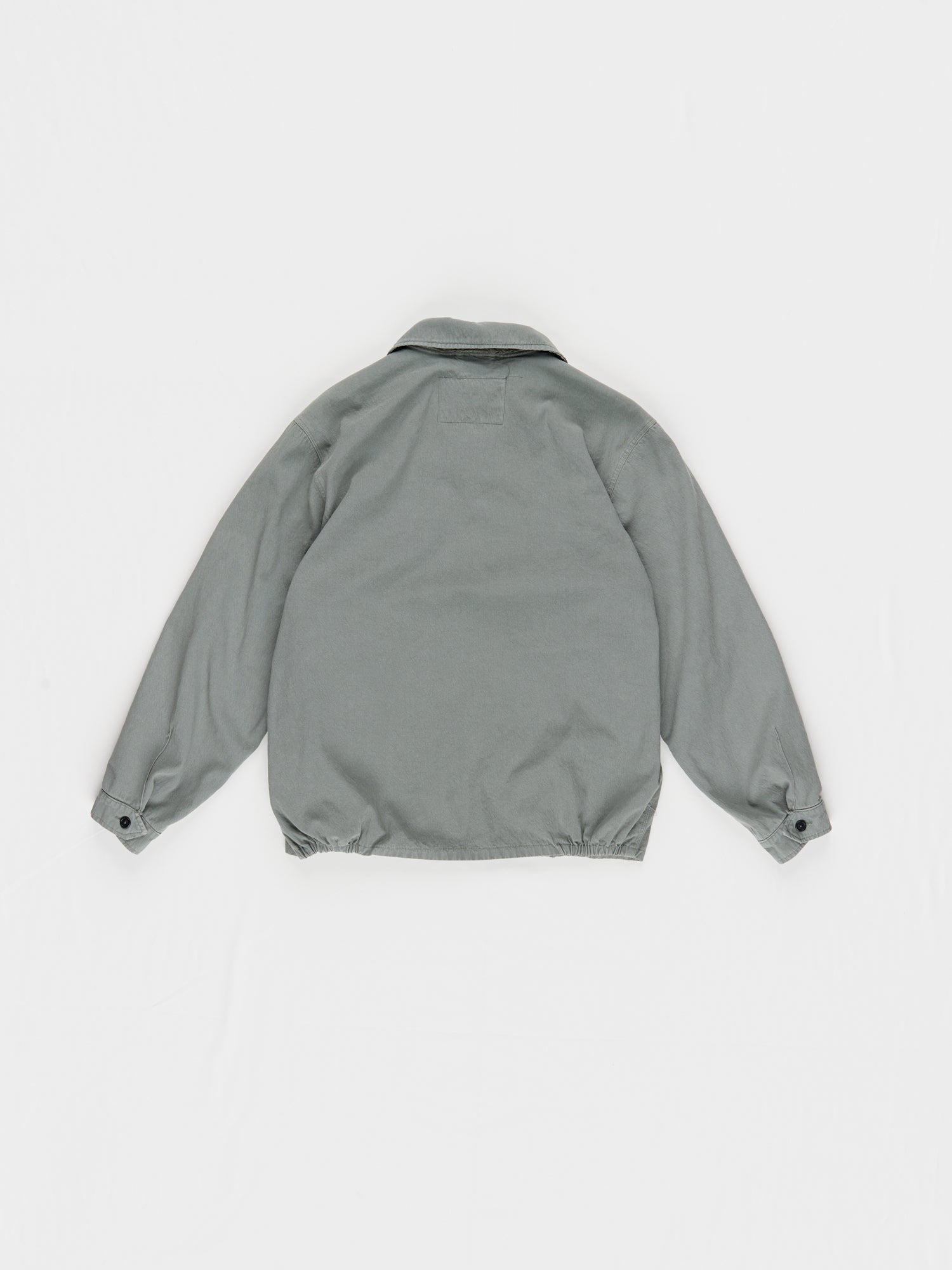 CF.23.10.01.01 SIMPLE JACKET washed twill vintage green