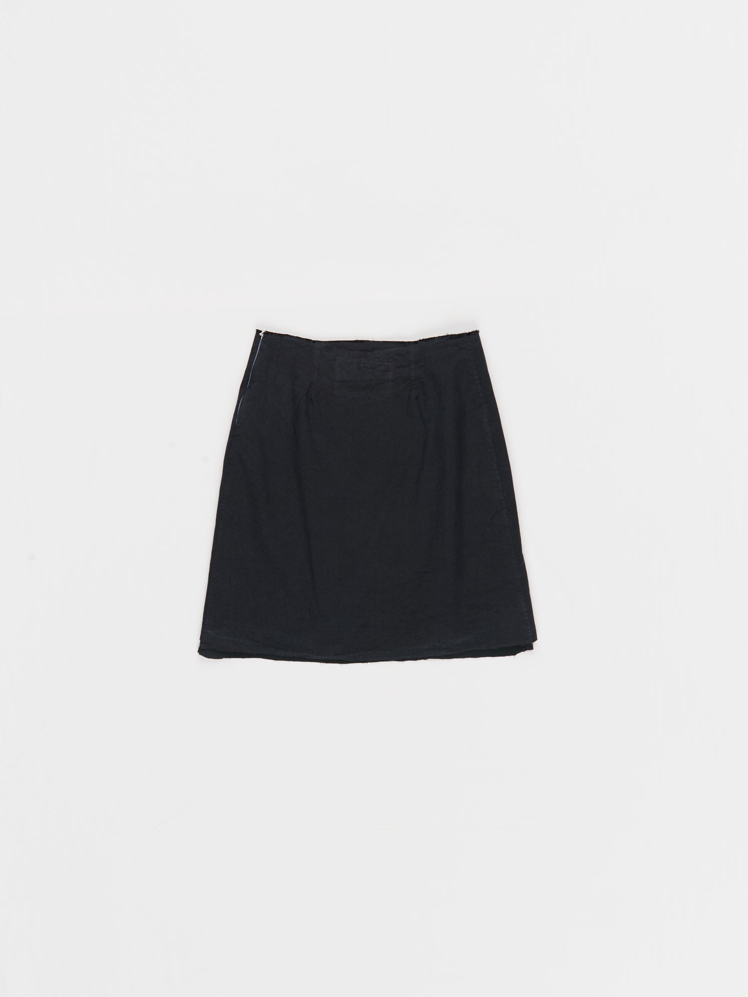 CF.23.07.02.02 A-SKIRT light canvas black green