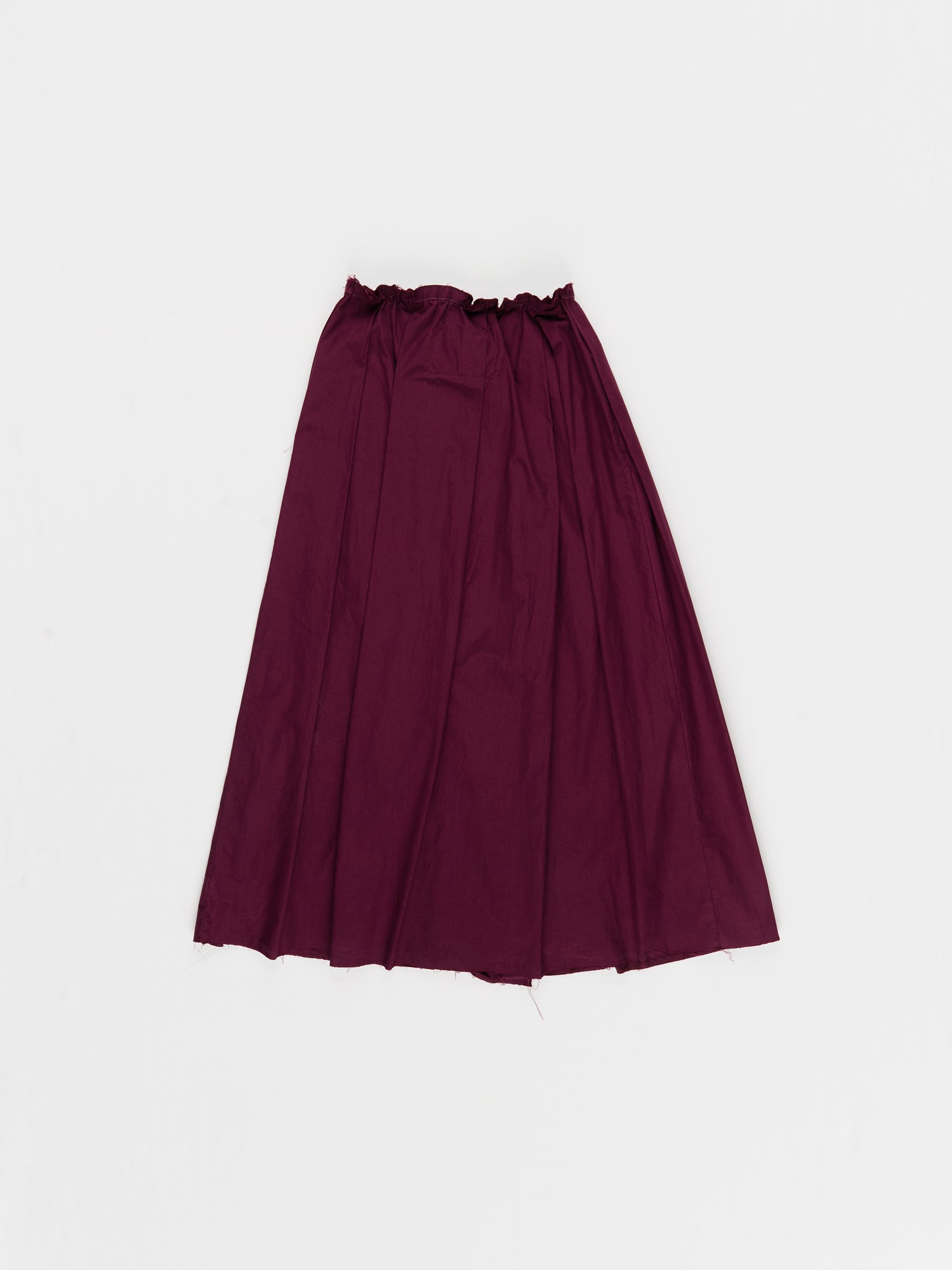 CF.23.07.04.01 TOPLESS DRESS papertouch shirting burgundy