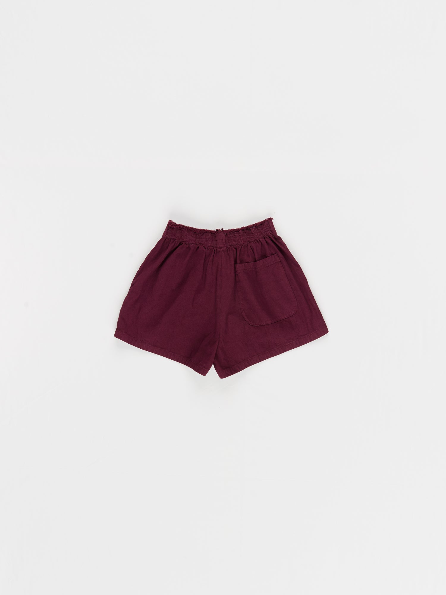 CF.23.13.01.01 SHORTY SHORTS washed twill burgundy