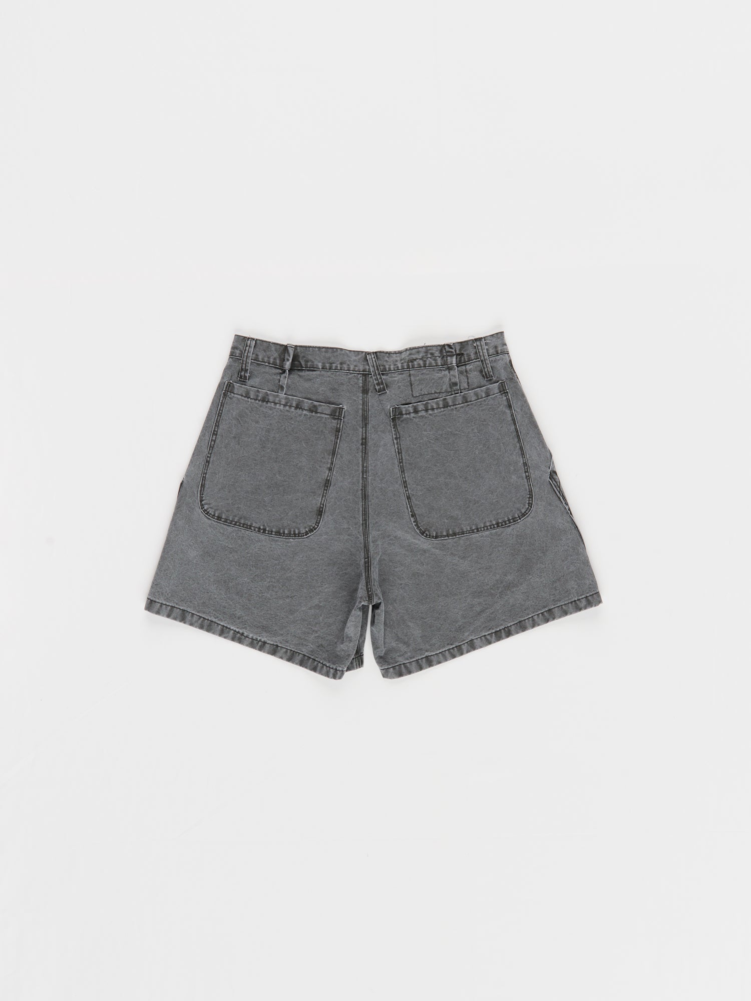 CF.23.13.03.02 FARMER SHORTS heavy canvas black green