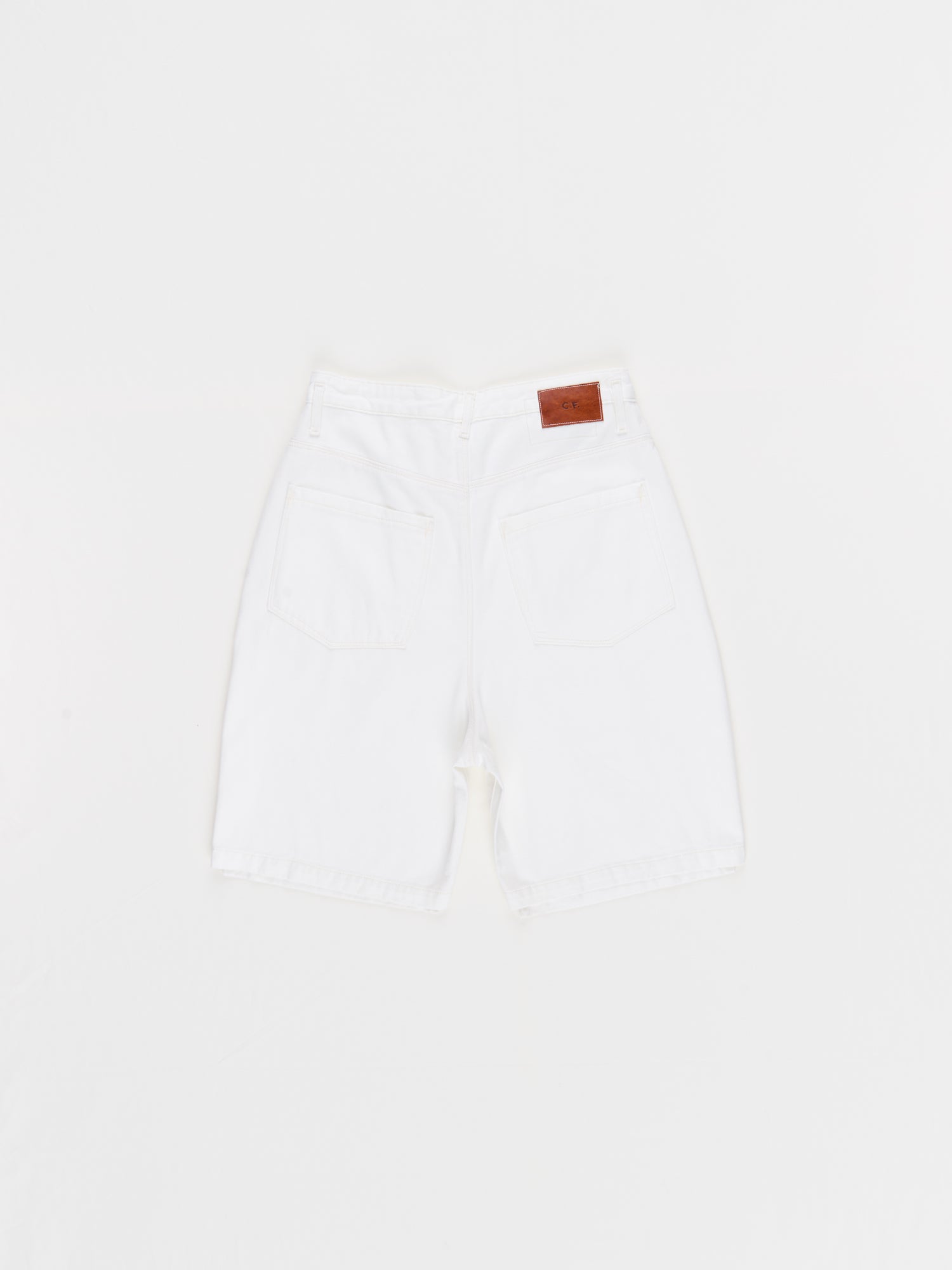 CF.23.15.01.02 WIDE SHORTS twill off-white