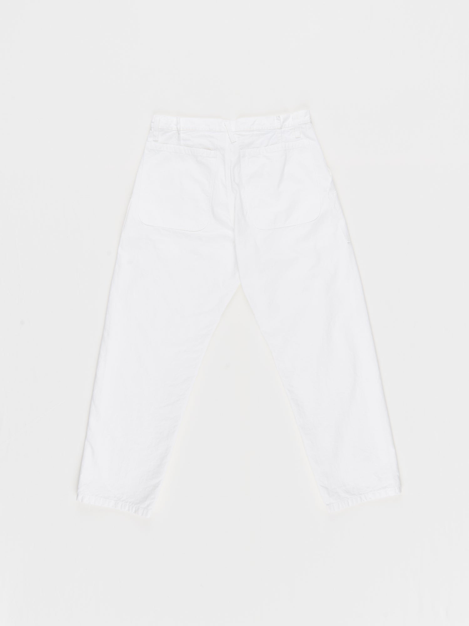 CF.23.06.03.01 FARMER PANTS heavy canvas lily white